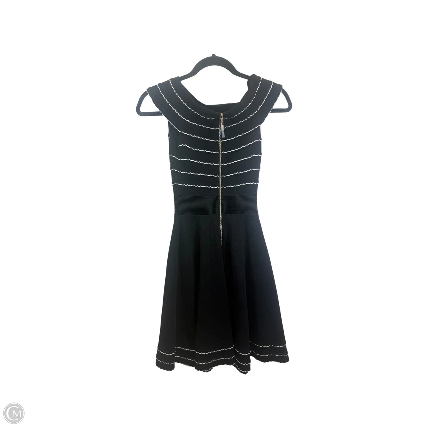 Dress Casual Short By Ted Baker In Black & White, Size: Xs