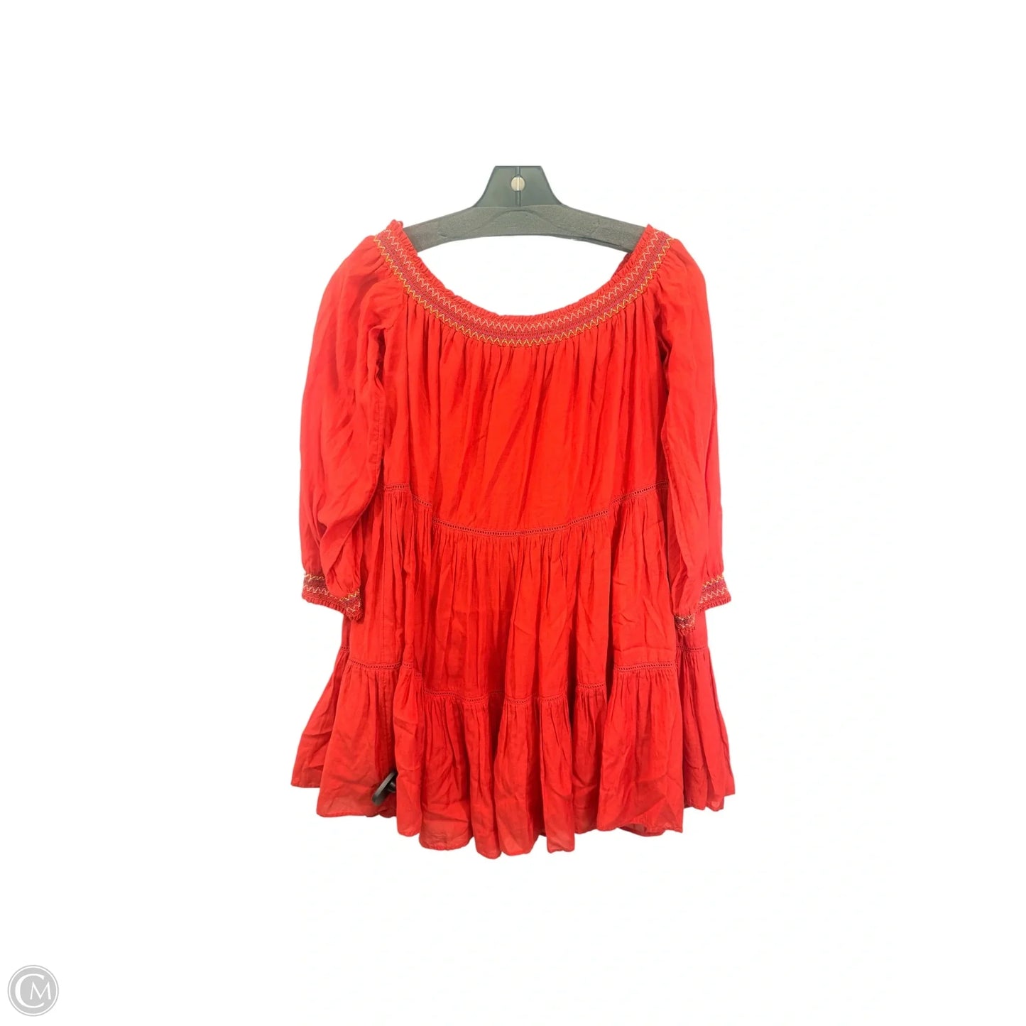 Dress Casual Short By Free People In Blue & Orange, Size: S
