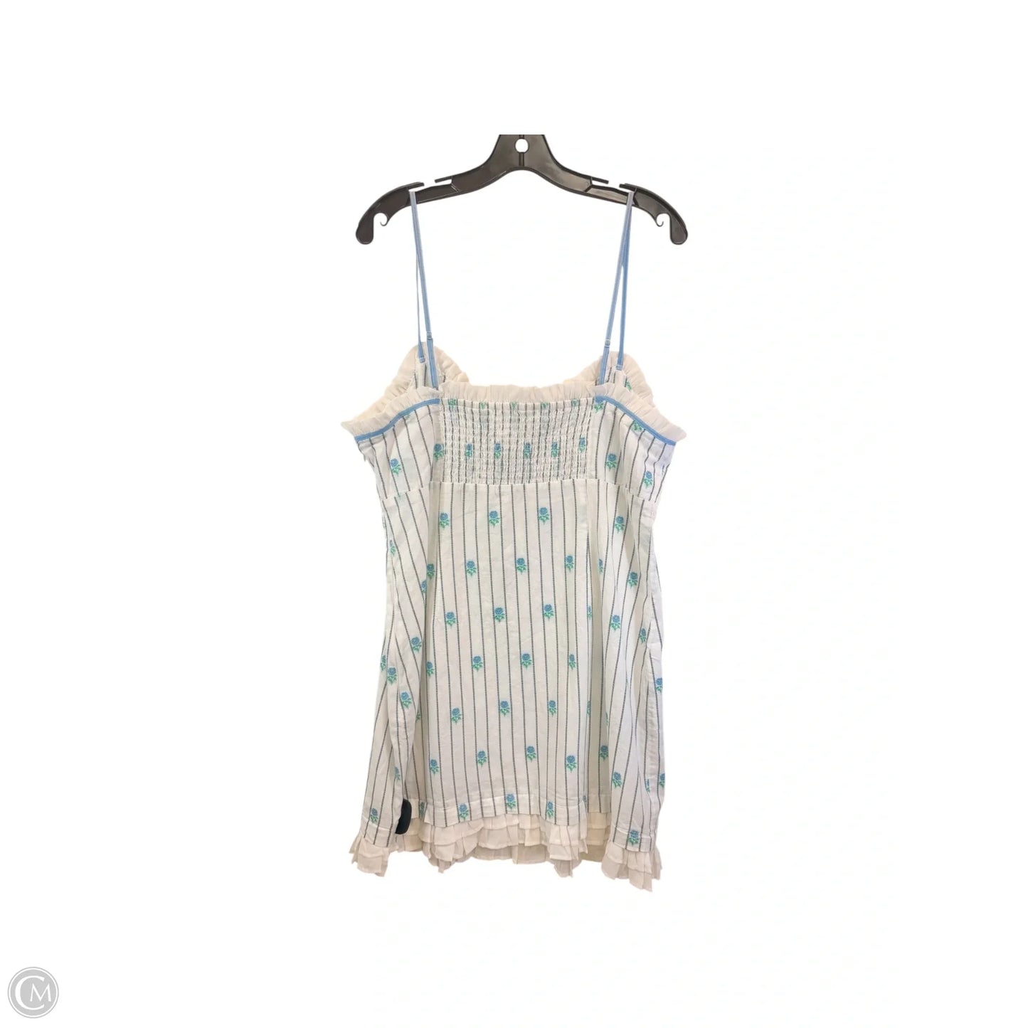 Dress Casual Short By Maeve In Blue & Green, Size: Xl