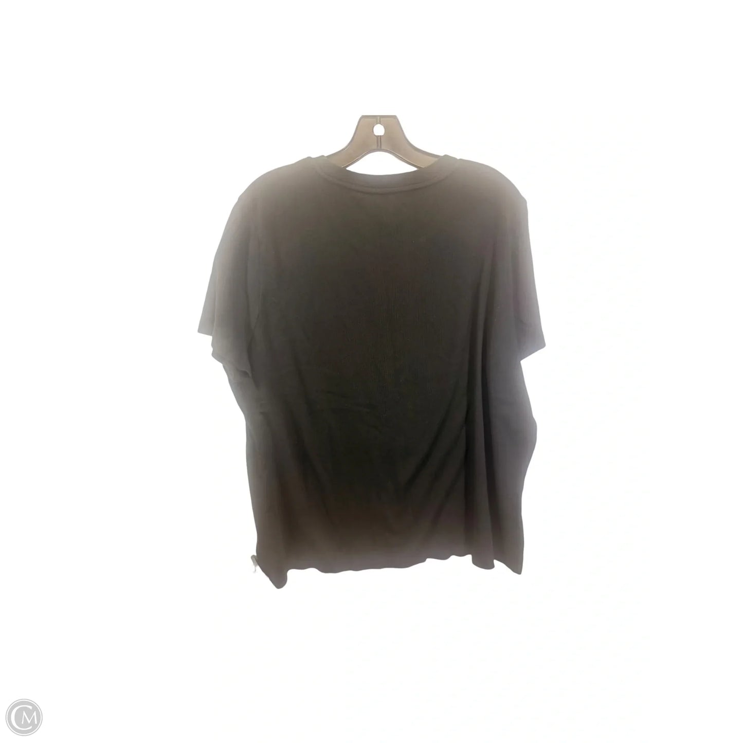 Top Short Sleeve Basic By Gap In Black, Size: Xl