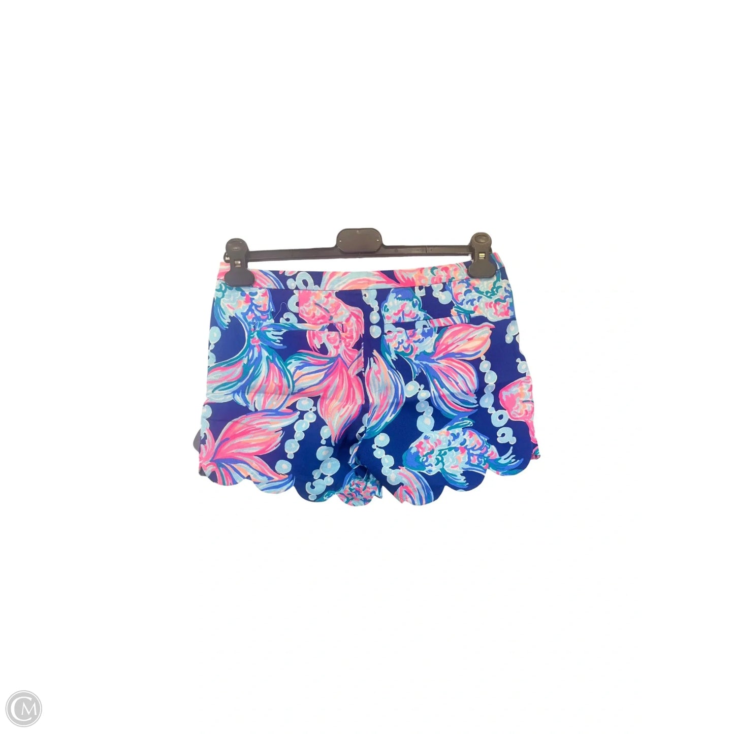 Shorts Designer By Lilly Pulitzer In Blue & Pink, Size: 0