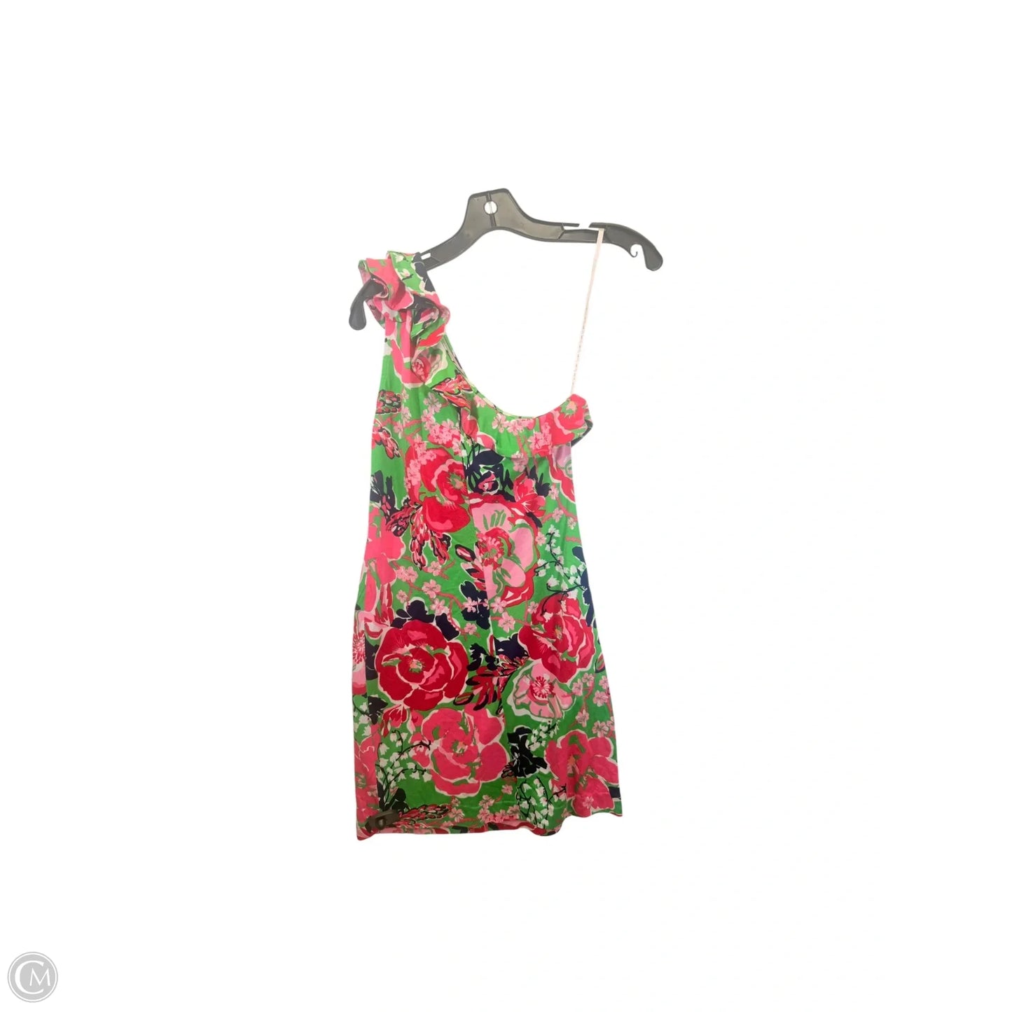Dress Designer By Lilly Pulitzer In Green & Pink, Size: Xs