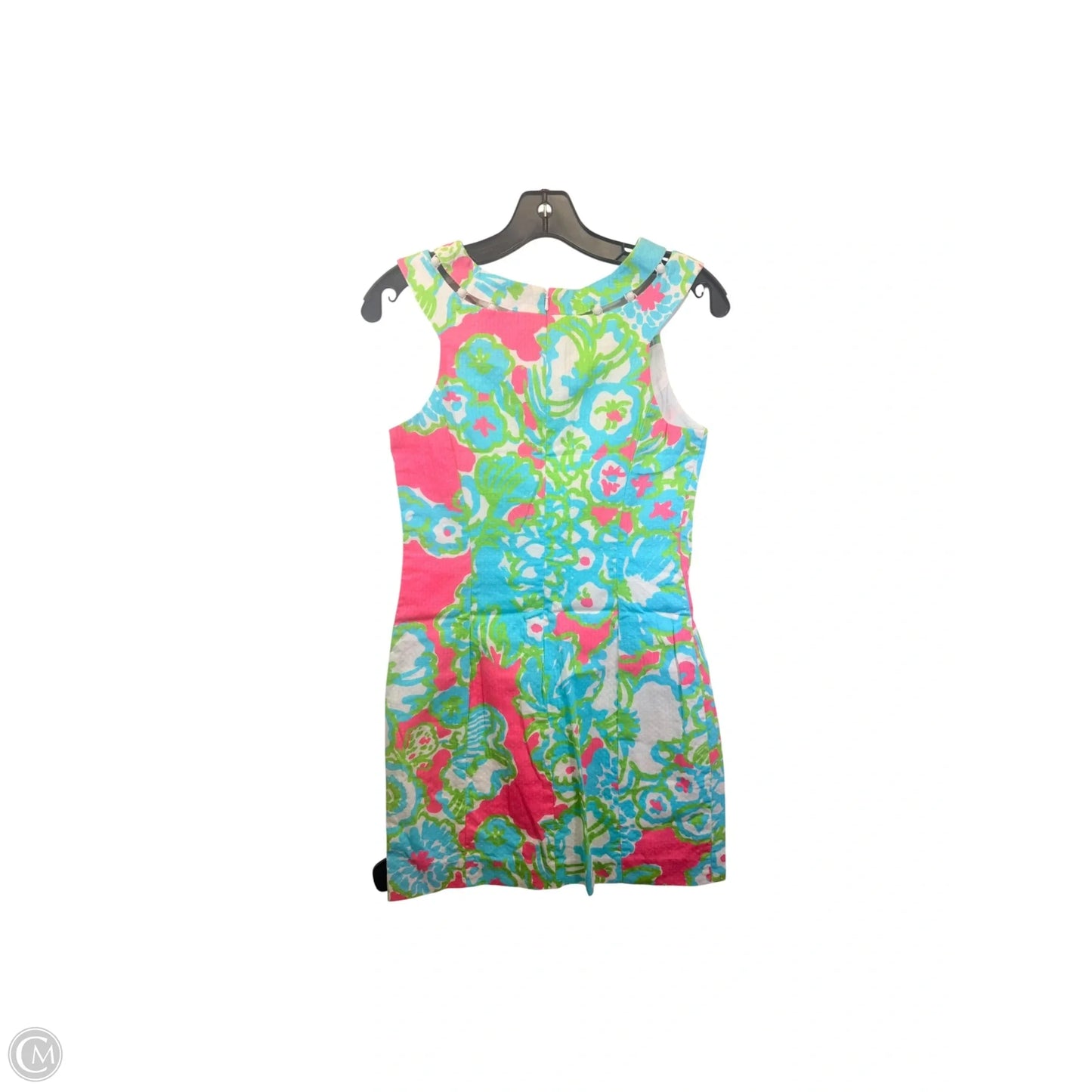 Dress Designer By Lilly Pulitzer In Blue & Pink, Size: 0