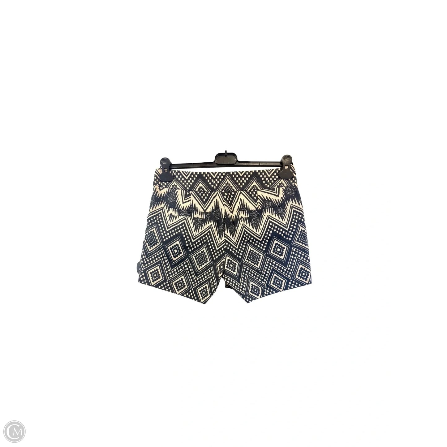 Shorts By J. Crew In Black & Cream, Size: 0