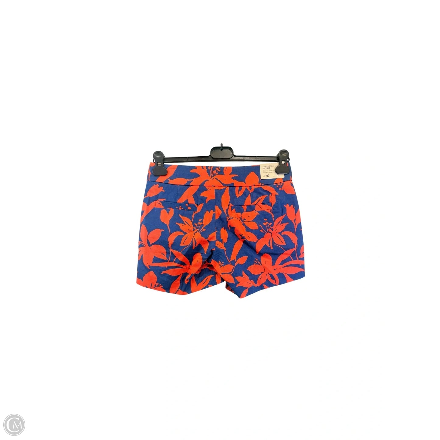 Shorts By J. Crew In Blue & Orange, Size: Xxs