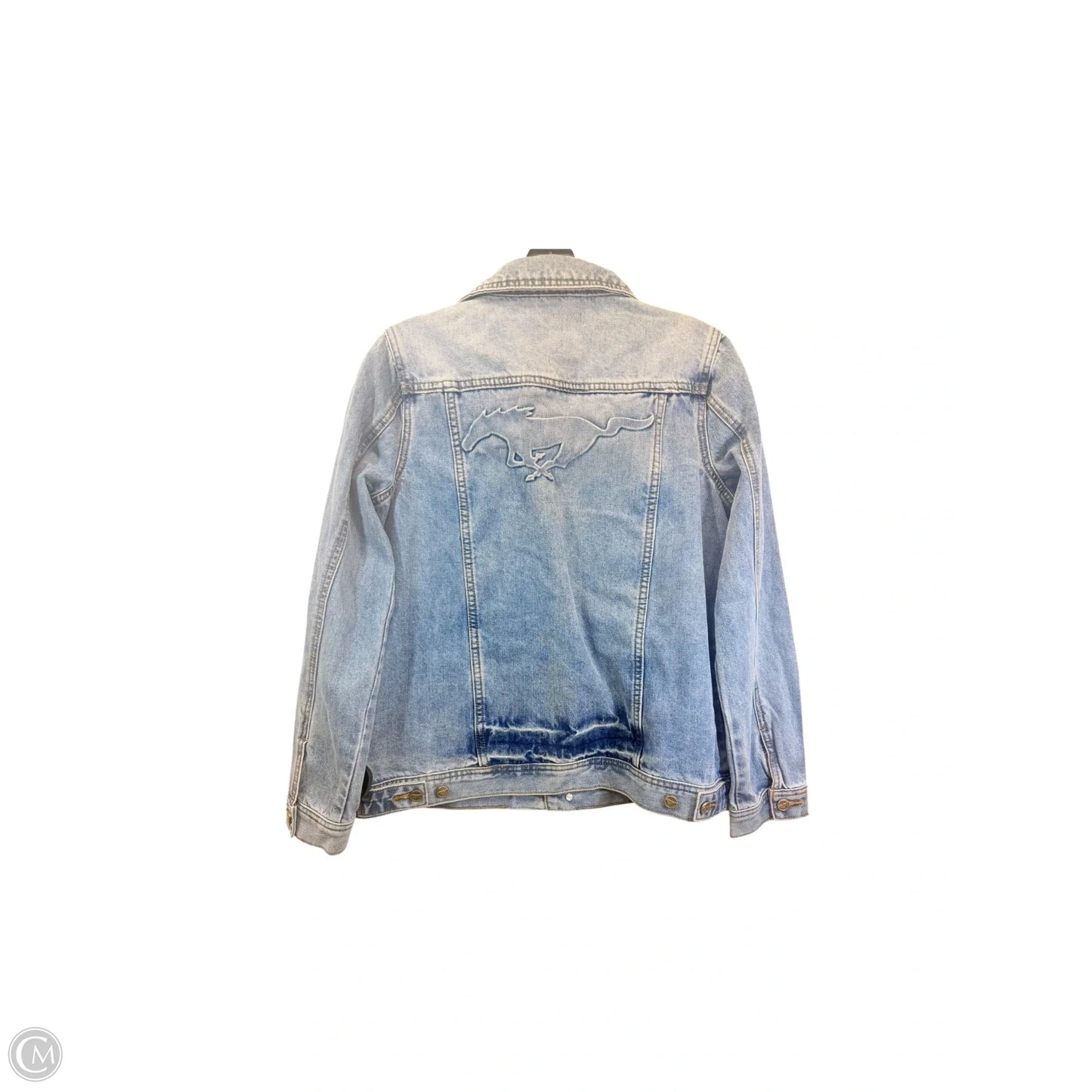 Jacket Denim By Ford In Blue Denim, Size: S