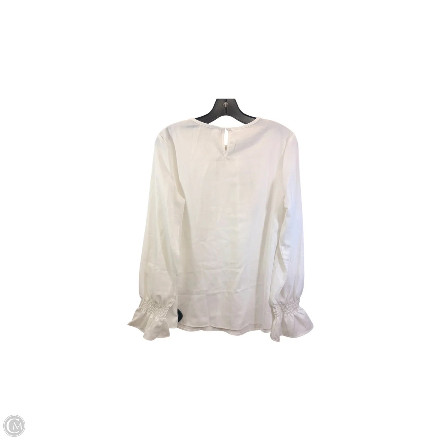 Top Long Sleeve By Dokotoo In White, Size: S