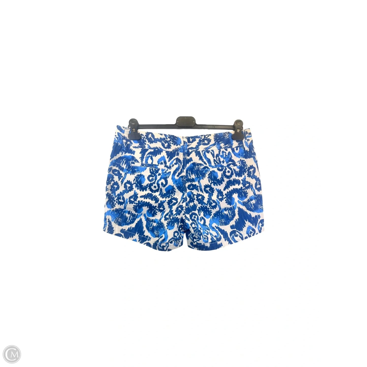 Shorts Designer By Lilly Pulitzer In Blue & White, Size: 6