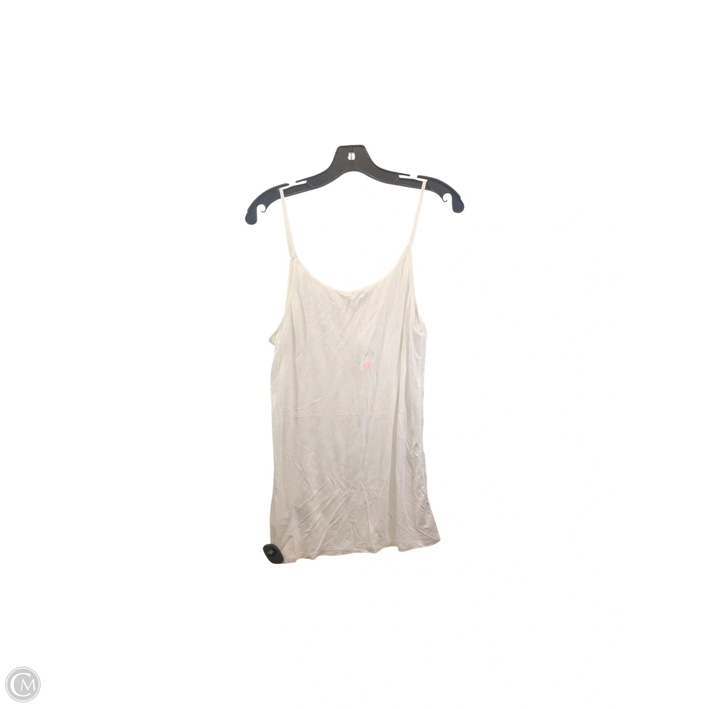 Top Sleeveless By Gap In White, Size: L