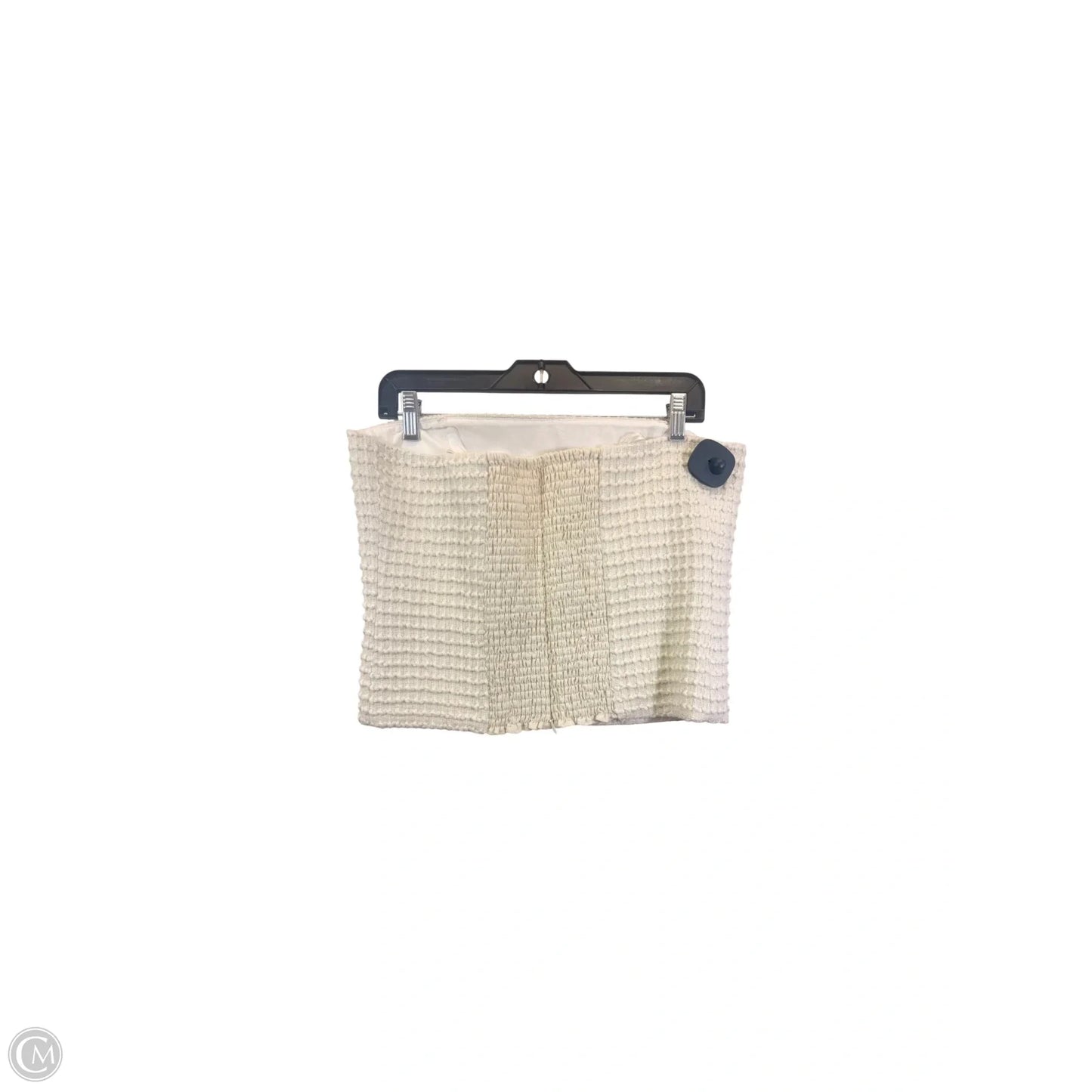 Top Sleeveless By Reformation In Cream, Size: L