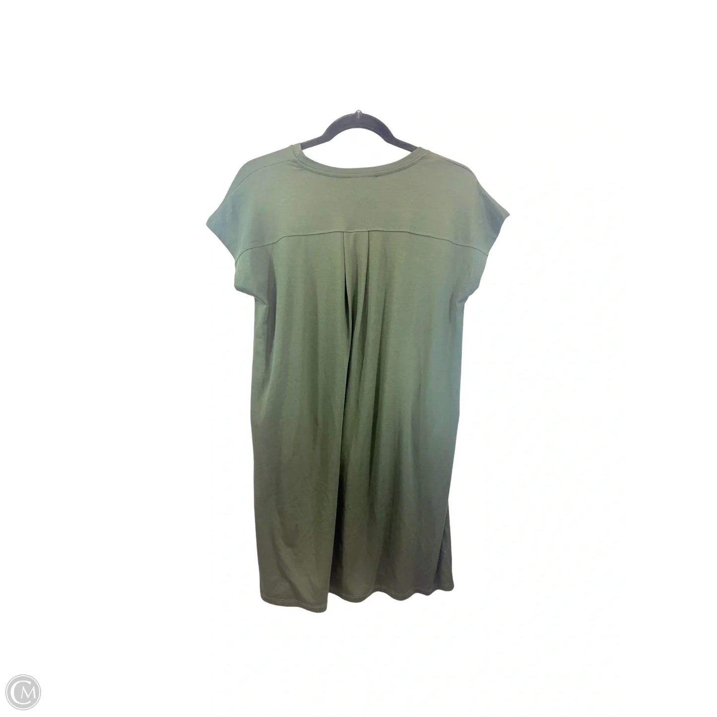 Dress Casual Short By Eileen Fisher In Green, Size: Xs