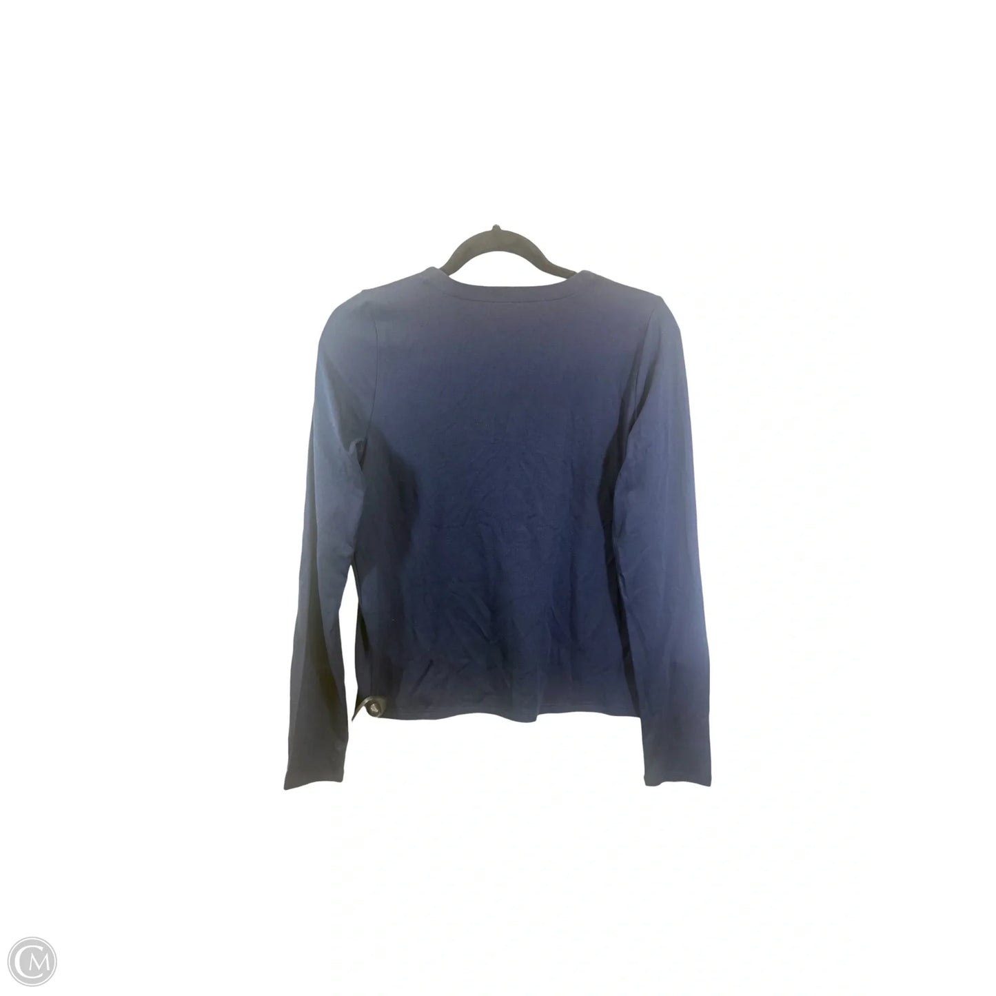 Top Long Sleeve By Eileen Fisher In Navy, Size: Xxs