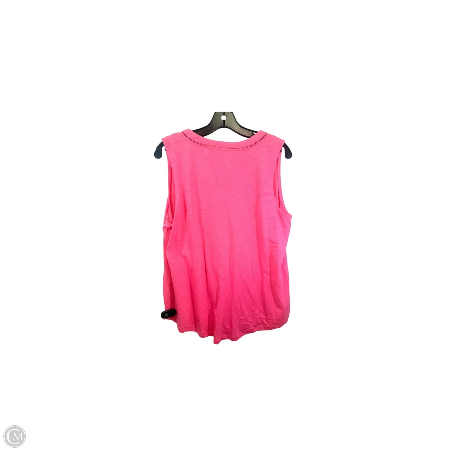 Top Sleeveless By St Johns Bay In Pink, Size: L
