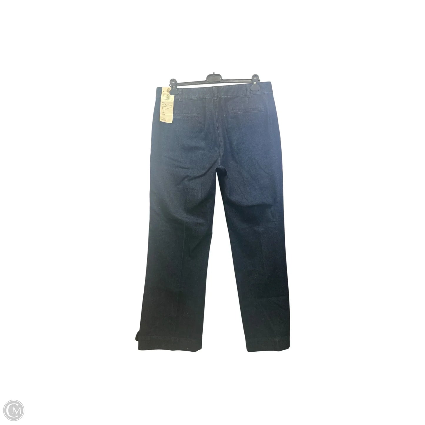 Jeans Wide Leg By Talbots In Blue Denim, Size: 16
