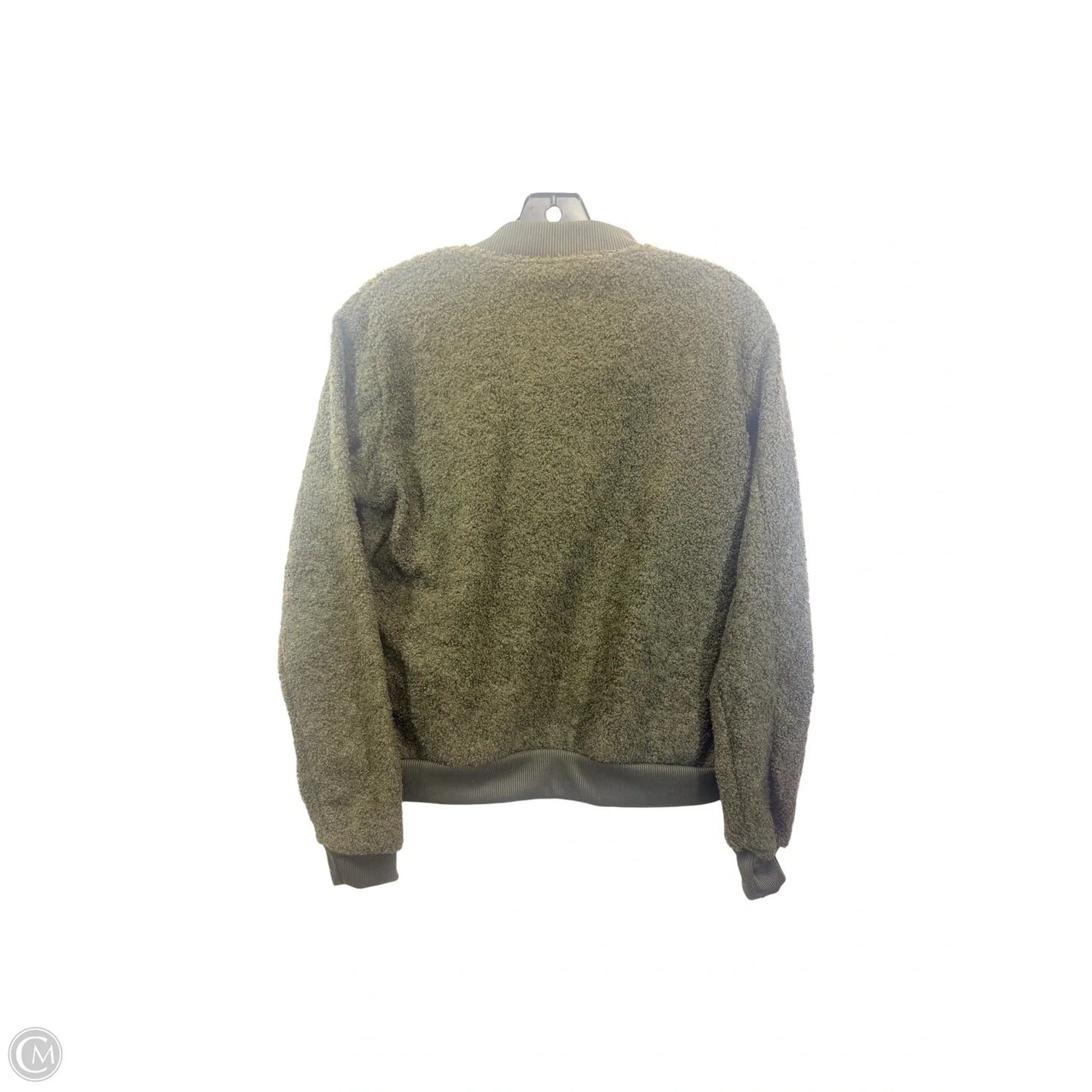 Jacket Faux Fur & Sherpa By C+D+M In Green, Size: S