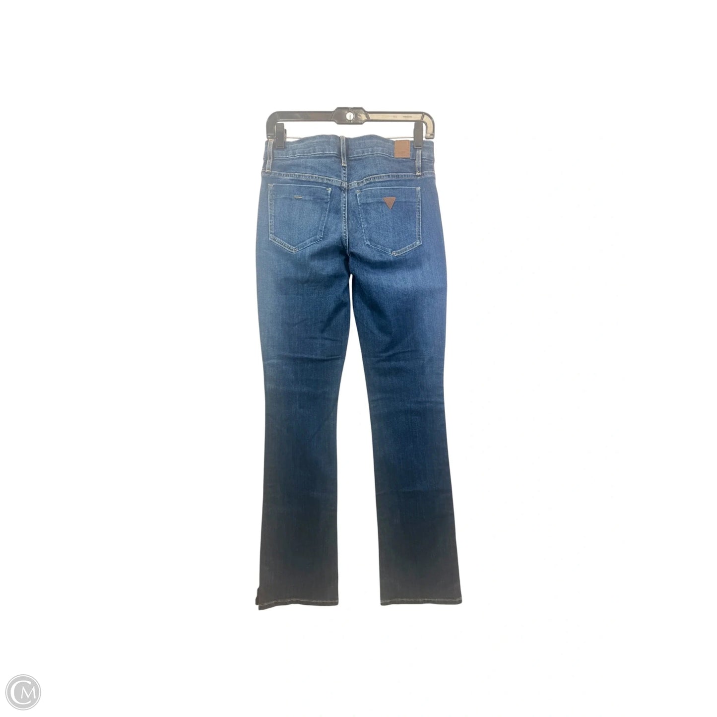 Jeans Boot Cut By Guess In Blue Denim, Size: 4