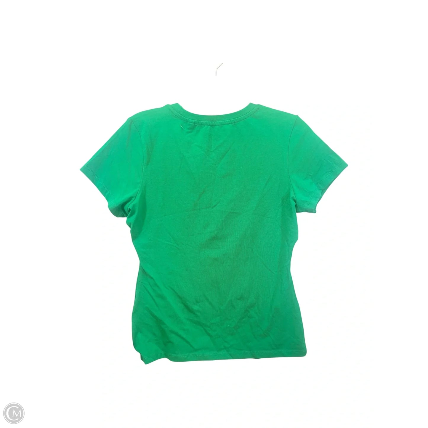 Top Short Sleeve Basic By Guess In Green, Size: M