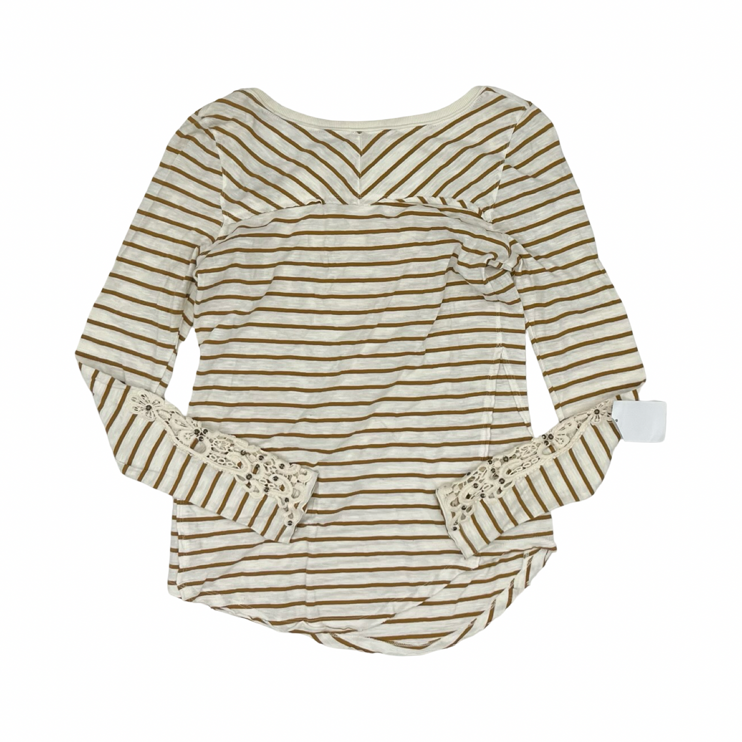 Top Ls By Free People In Brown & Gold, Size:L