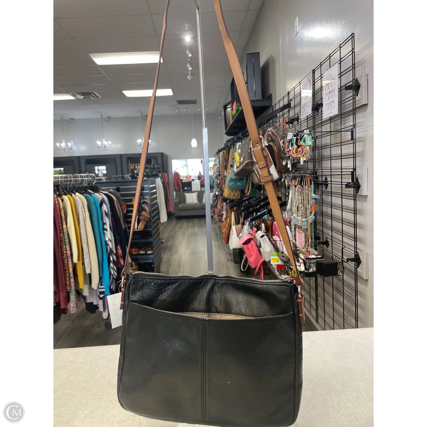 Crossbody Leather By Margot, Size: Medium