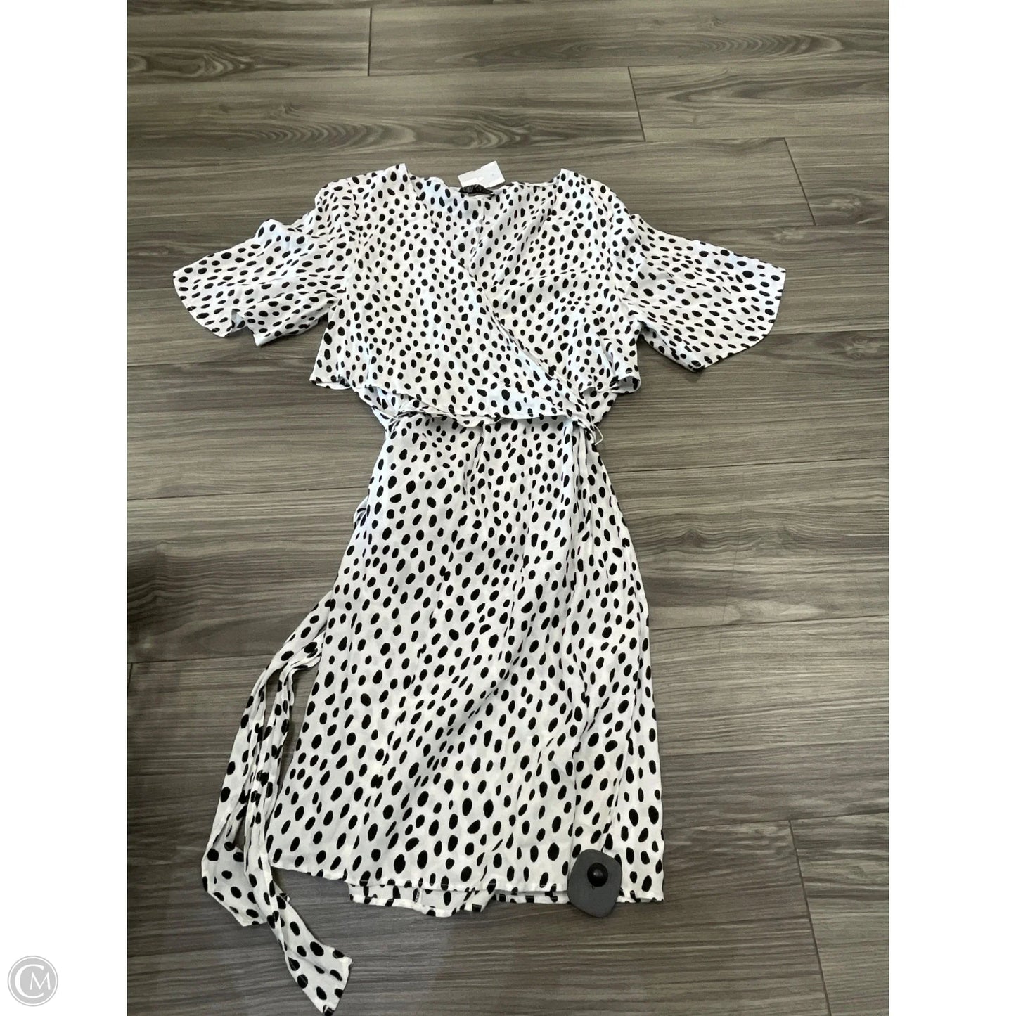 Dress Casual Short By Zara In Black & White, Size: S