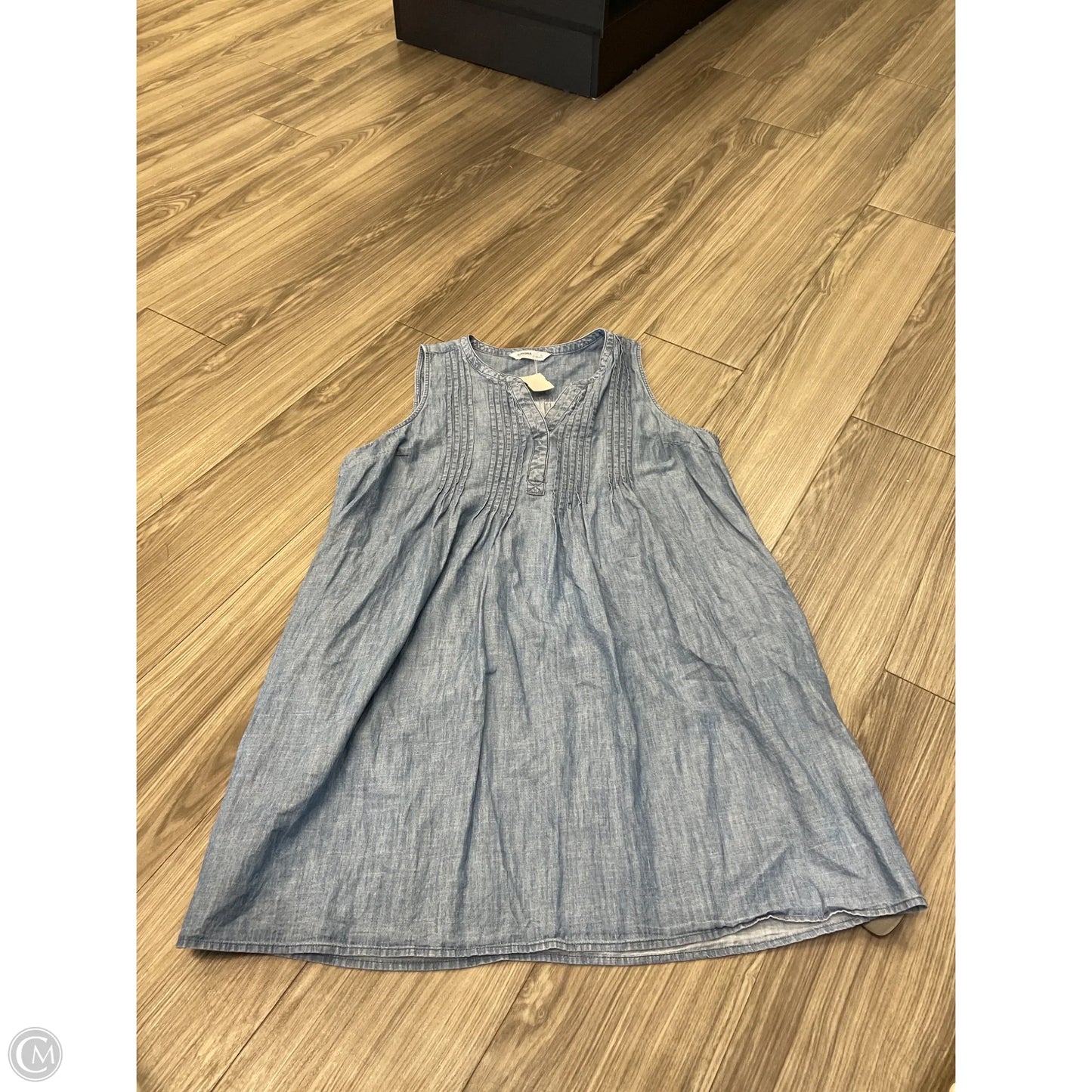 Dress Casual Midi By Sonoma In Blue, Size: Xl