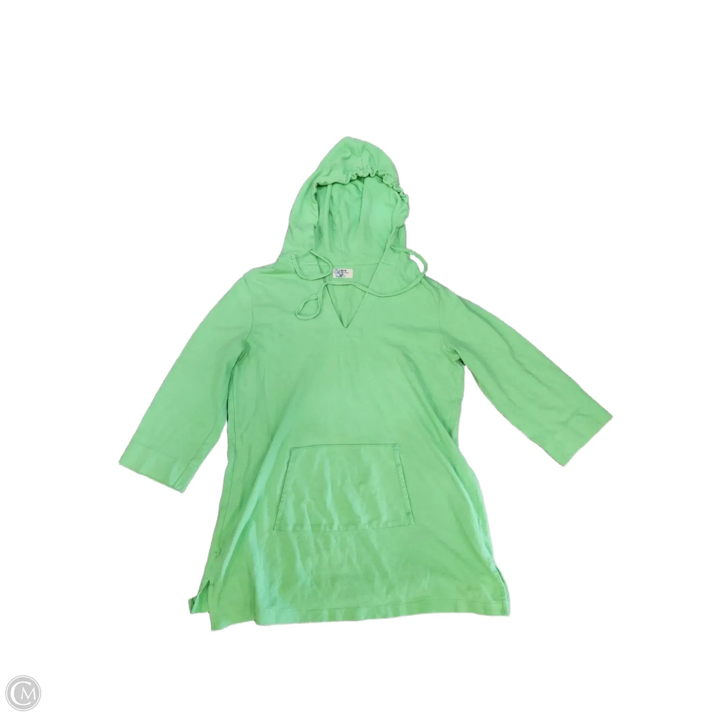 Top Long Sleeve By J. Crew In Green, Size: M