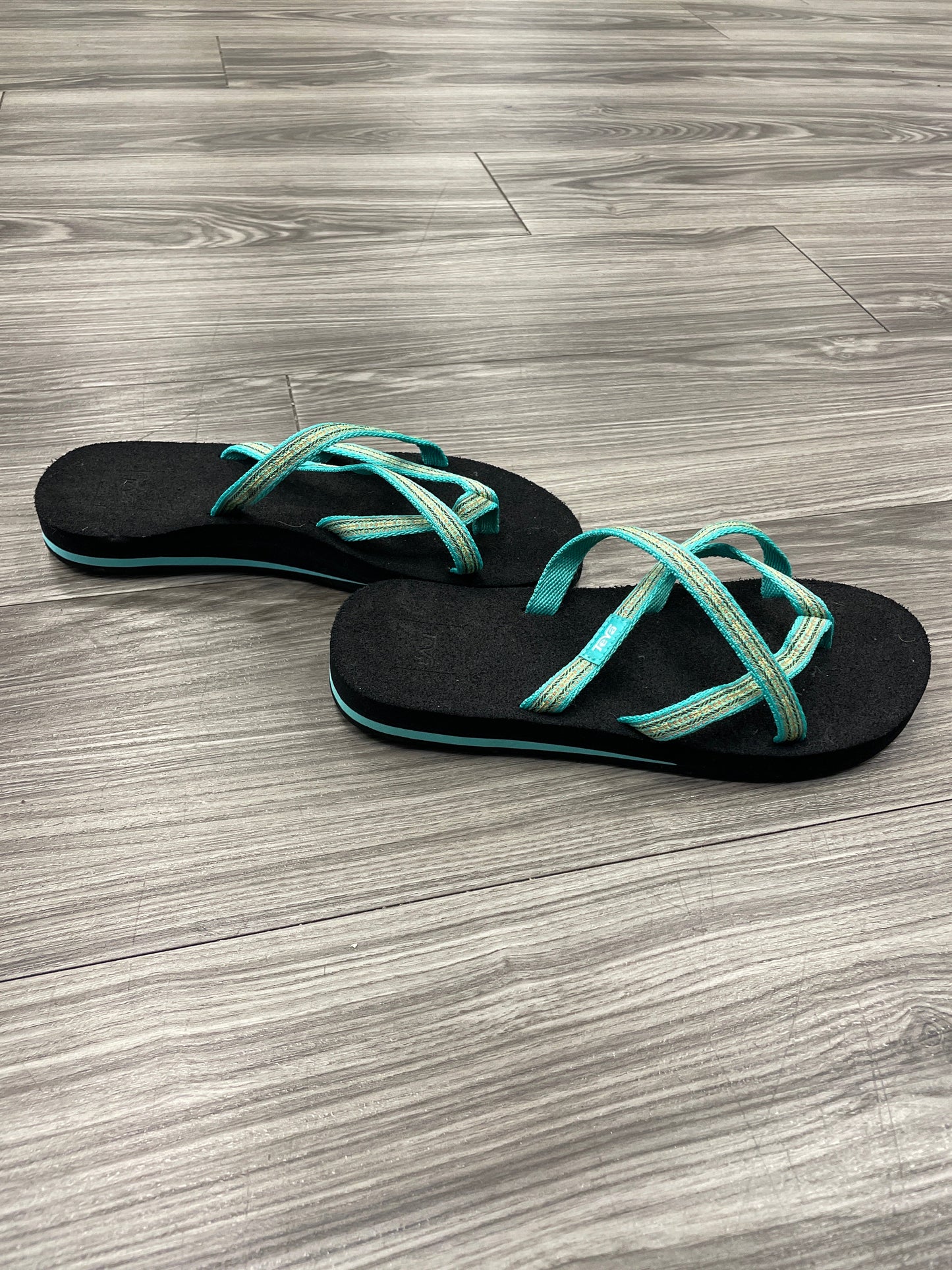 Sandals Flip Flops By Teva Size: 7