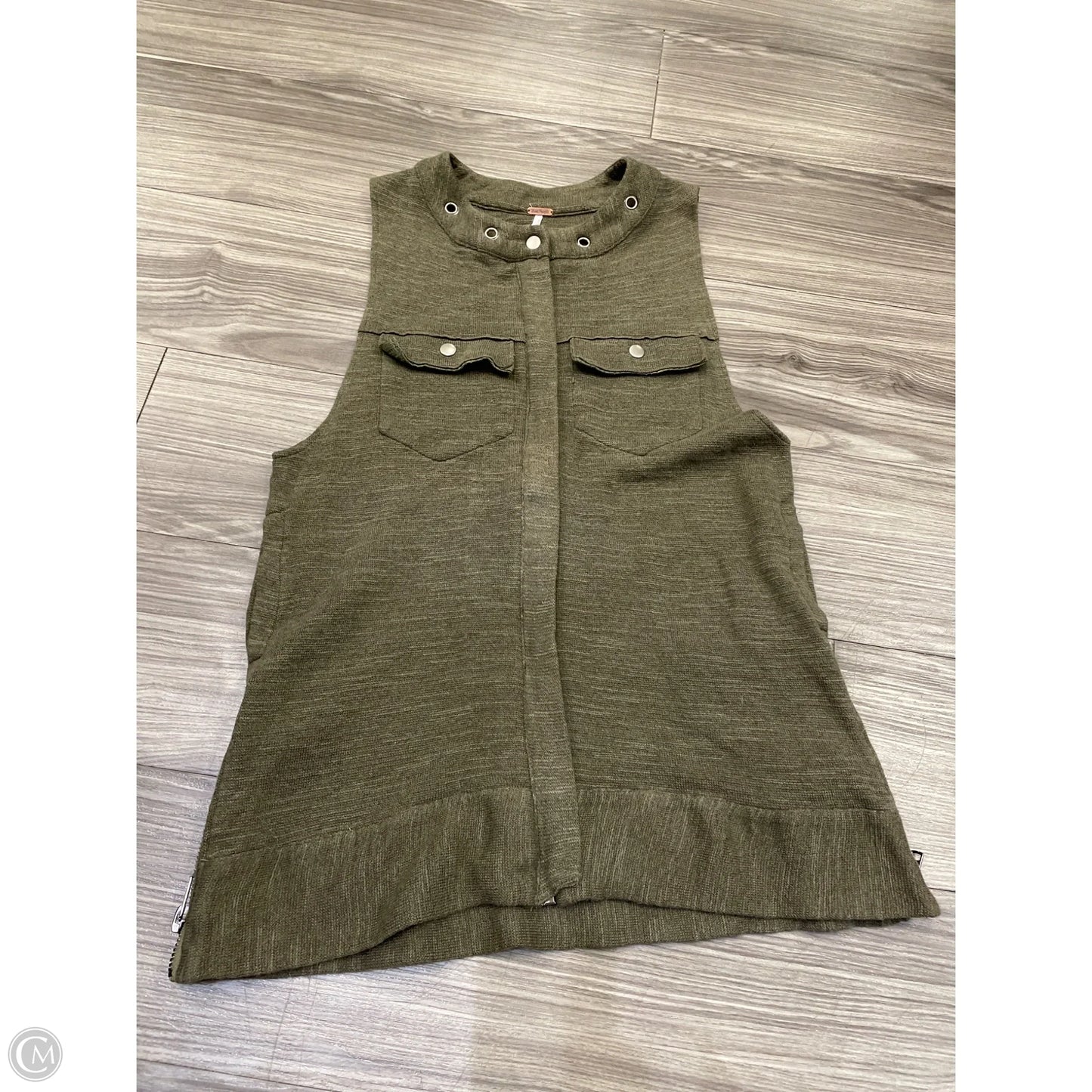 Dress Casual Short By Free People In Green, Size: Xs