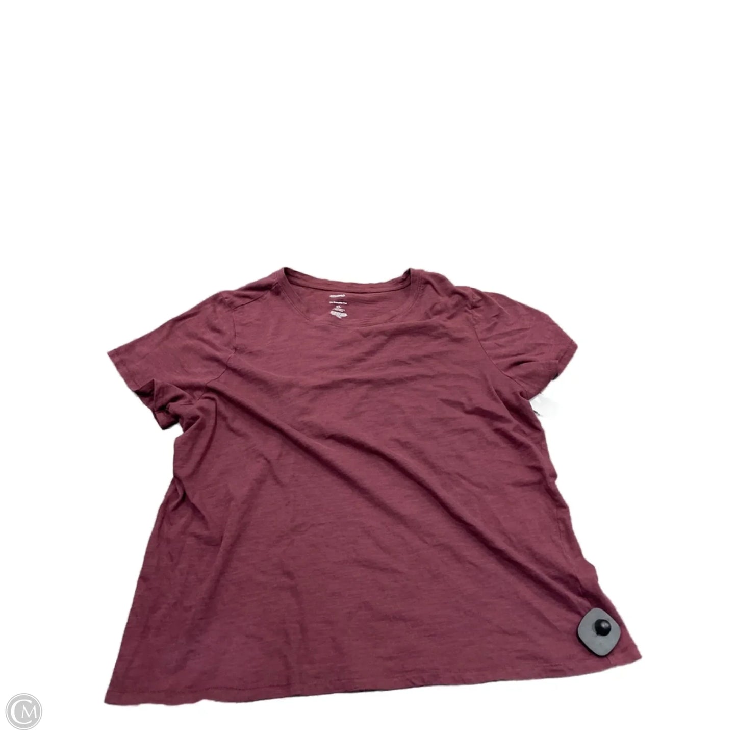 Top Short Sleeve Basic By Sonoma In Purple, Size: Xl