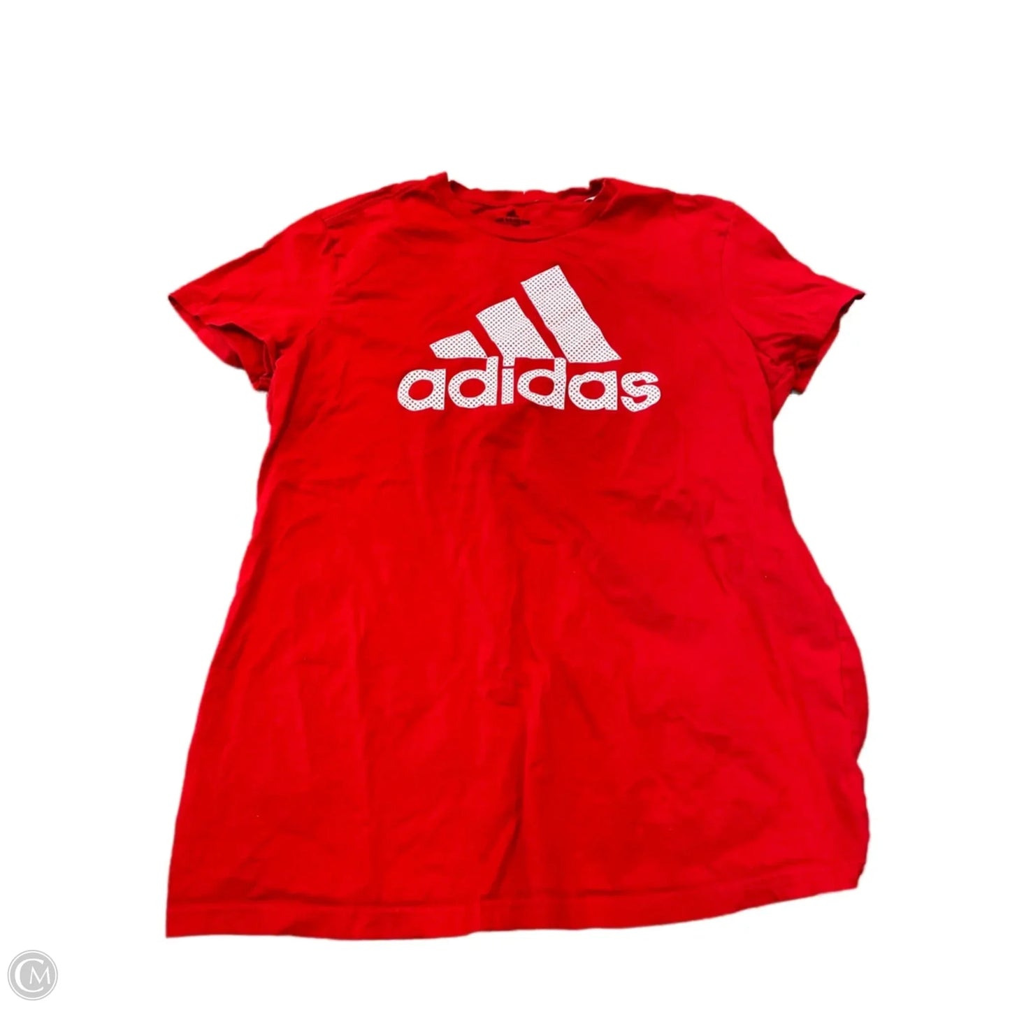 Top Short Sleeve By Adidas In Red, Size: Xl