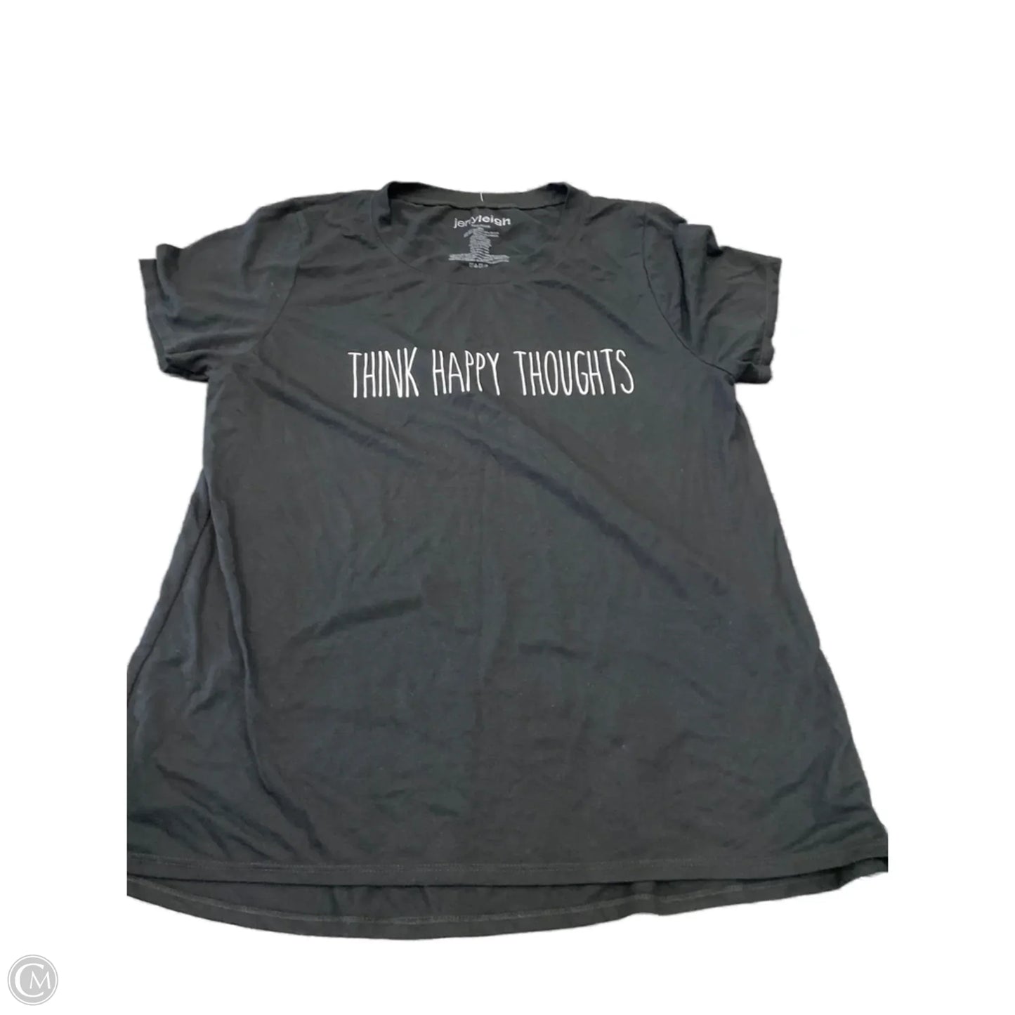 Top Short Sleeve By Clothes Mentor In Black, Size: 3x