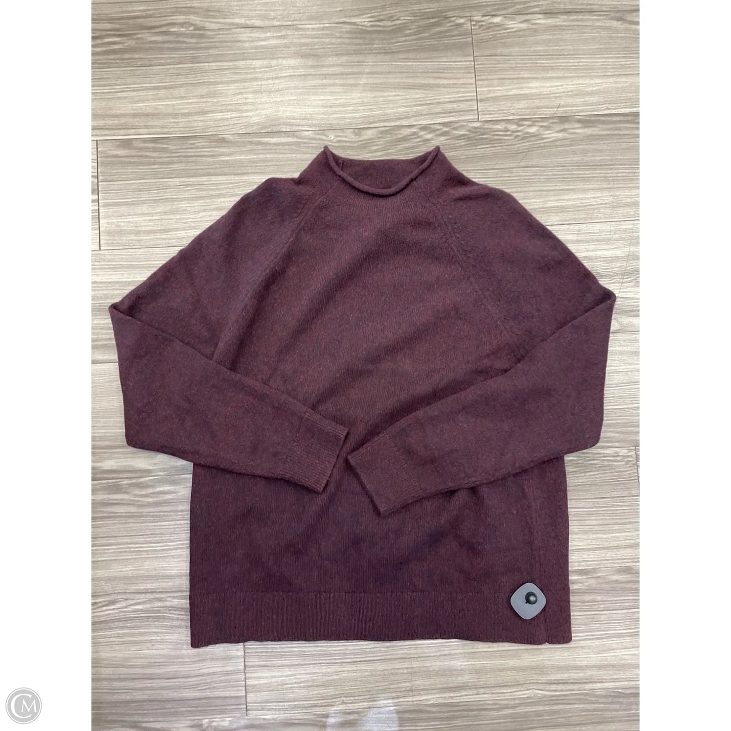 Sweater By Banana Republic In Purple, Size: 2x