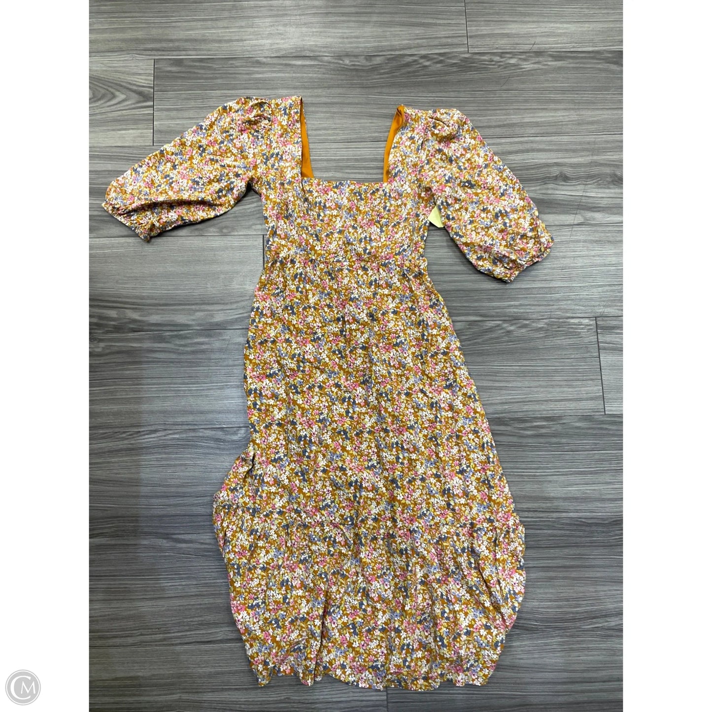 Dress Casual Midi By So In Floral Print, Size: S