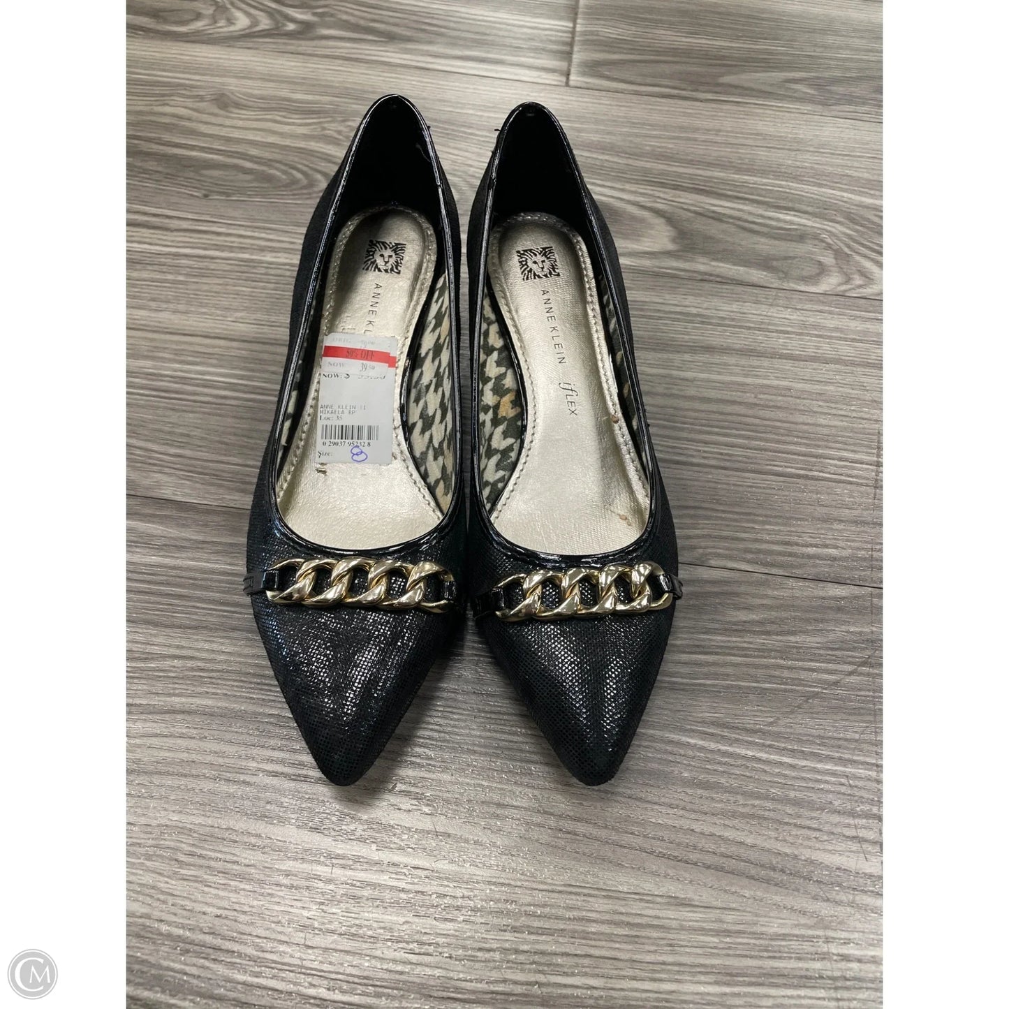 Shoes Heels Kitten By Anne Klein In Black, Size: 8