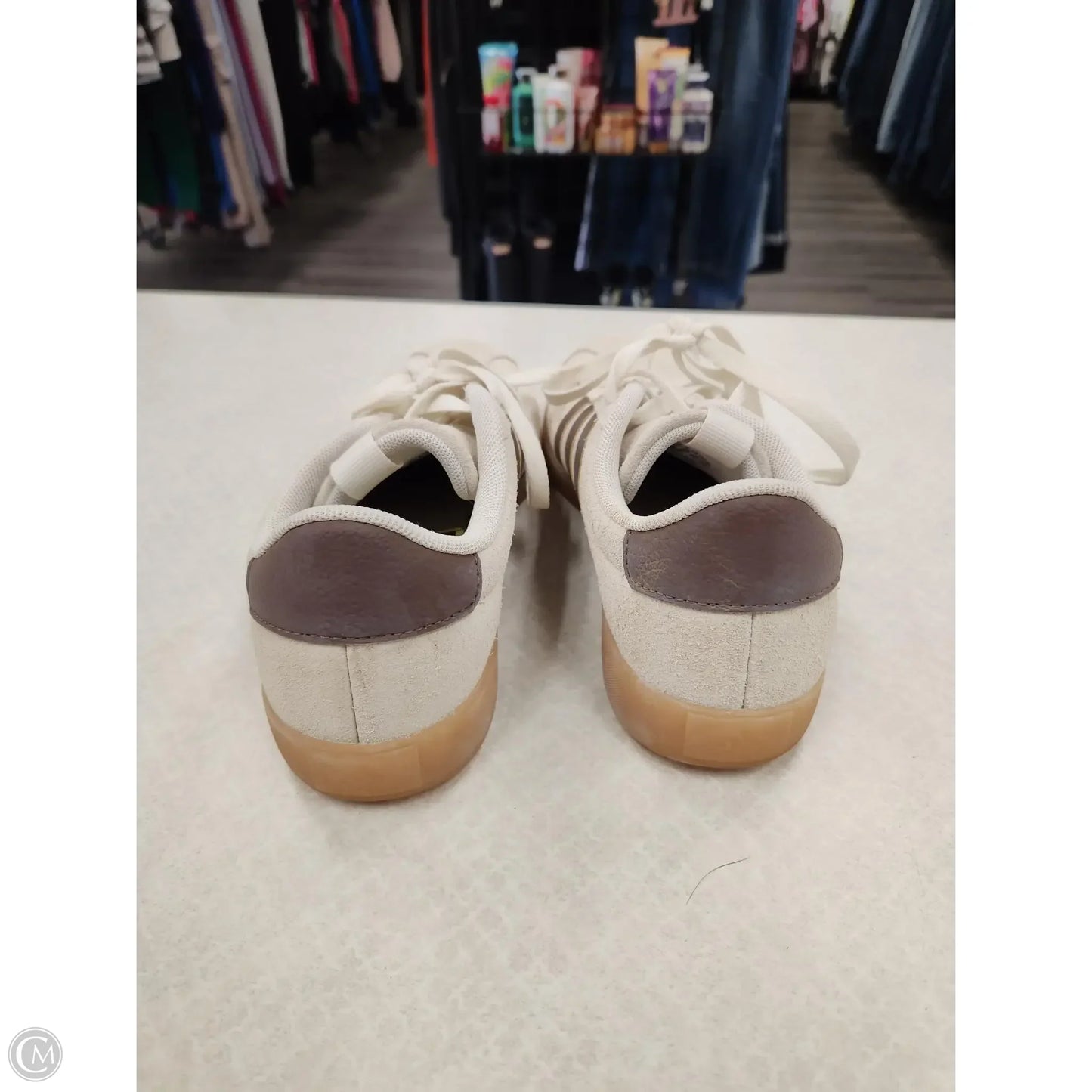 Shoes Sneakers By Adidas In Cream, Size: 6.5
