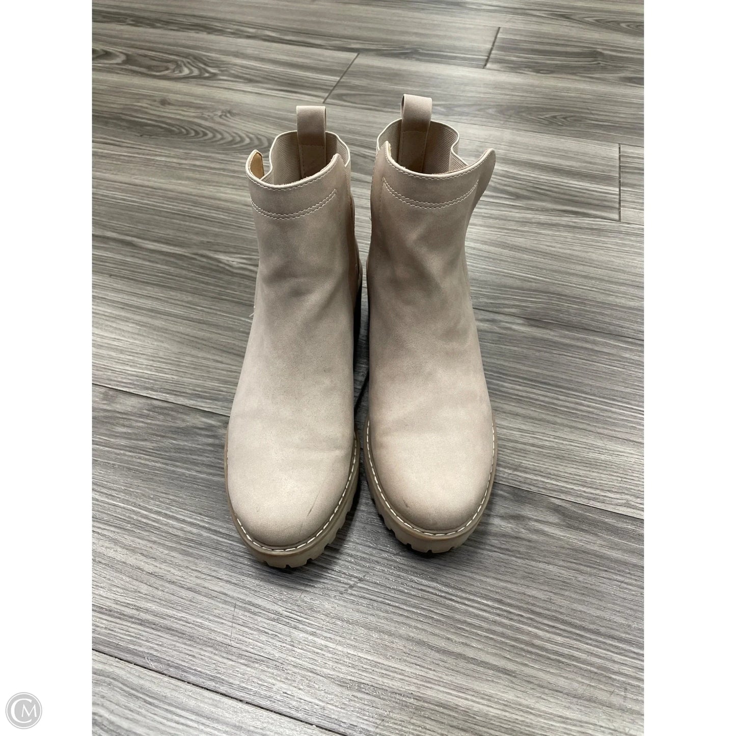 Boots Ankle Heels By Dolce Vita In Grey, Size: 9
