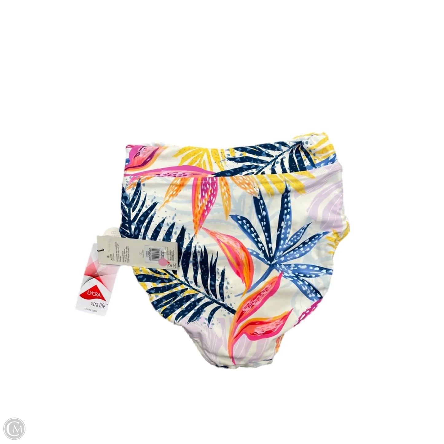 Swimsuit Bottom By Calia In Tropical Print, Size: Xs