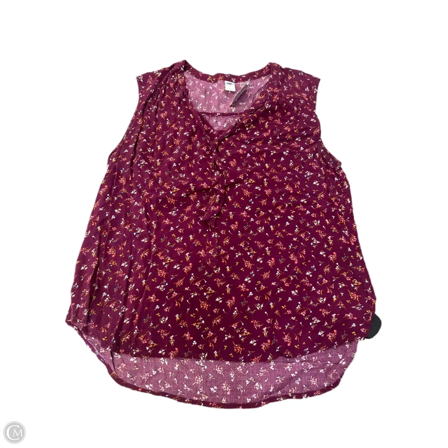 Tank Top By Old Navy In Floral Print, Size: M