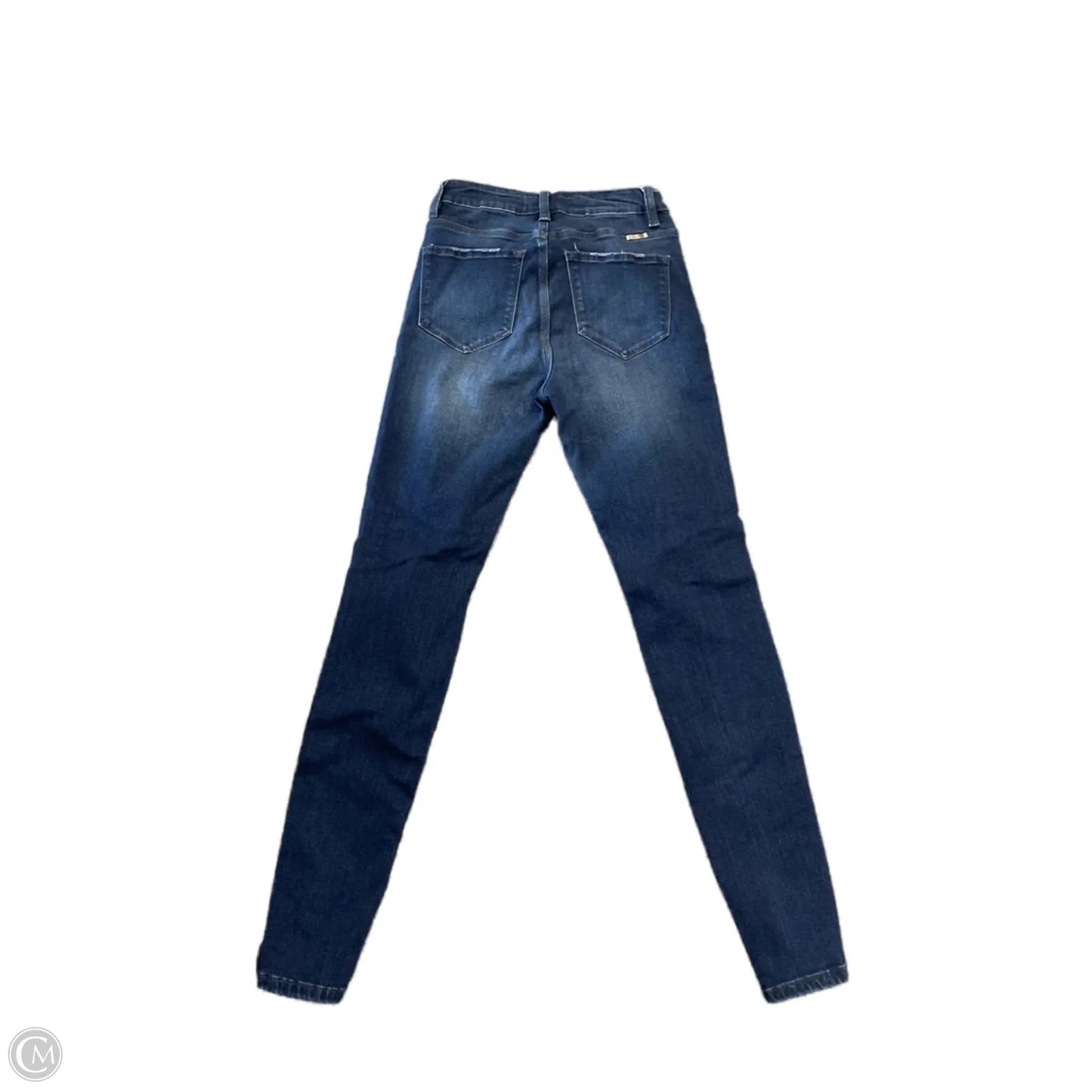 Jeans Skinny By Kancan In Blue Denim, Size: 6