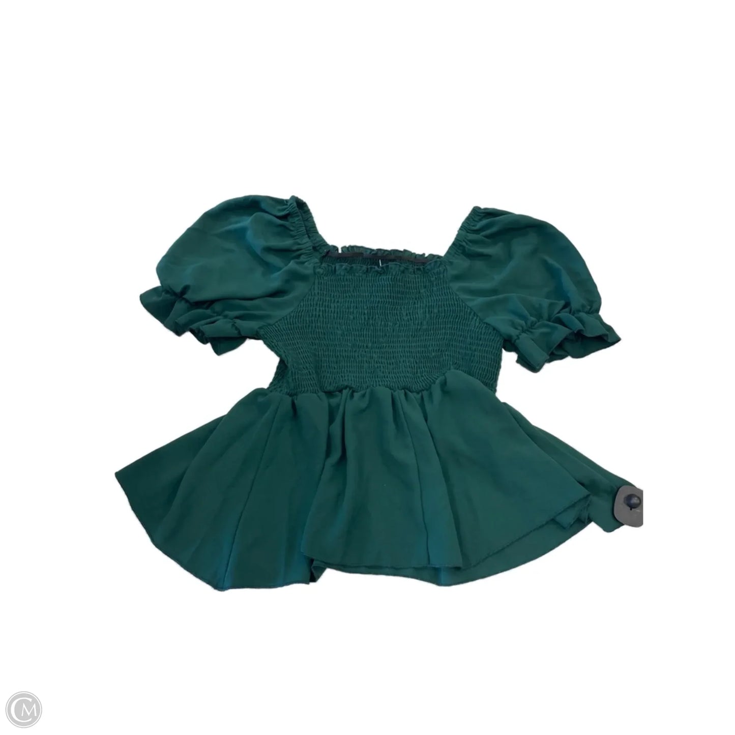 Top Short Sleeve By Clothes Mentor In Green, Size: 2x