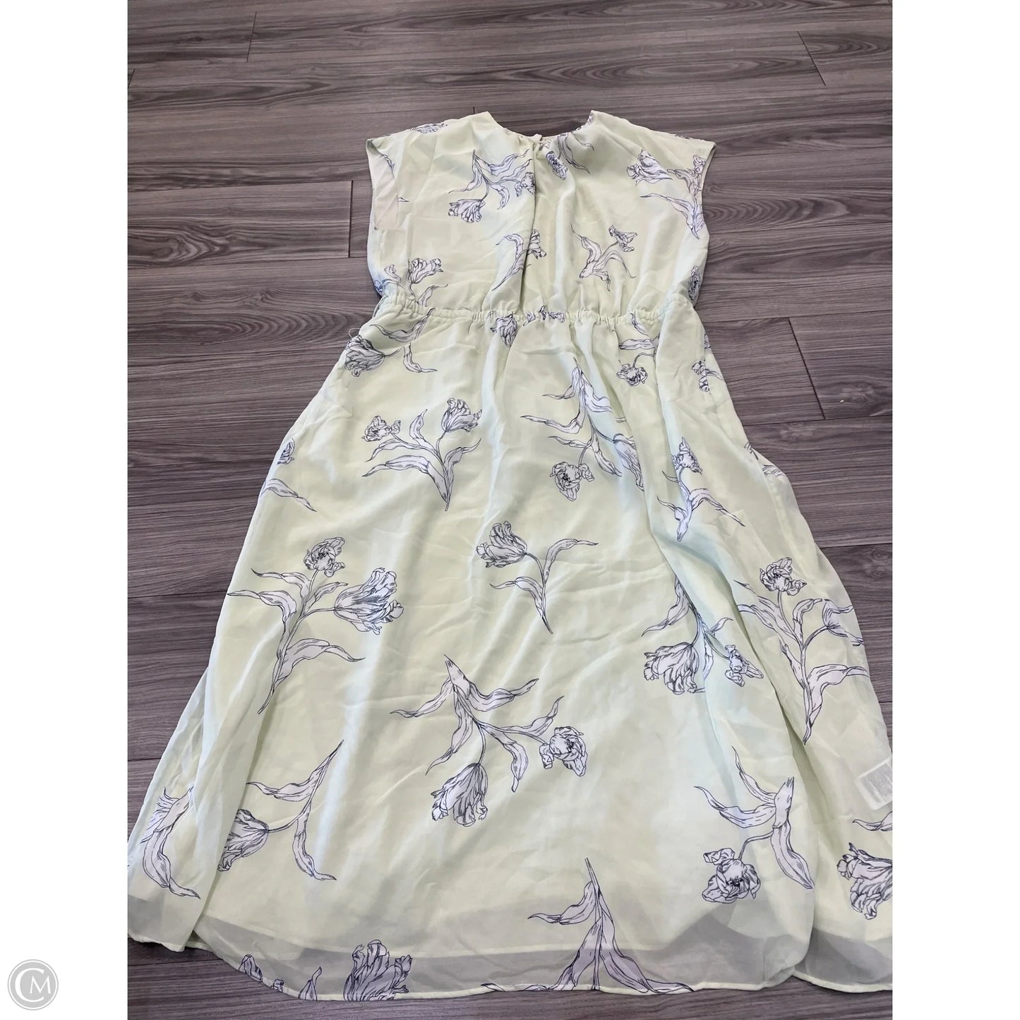 Dress Casual Maxi By Banana Republic In Green, Size: Xl