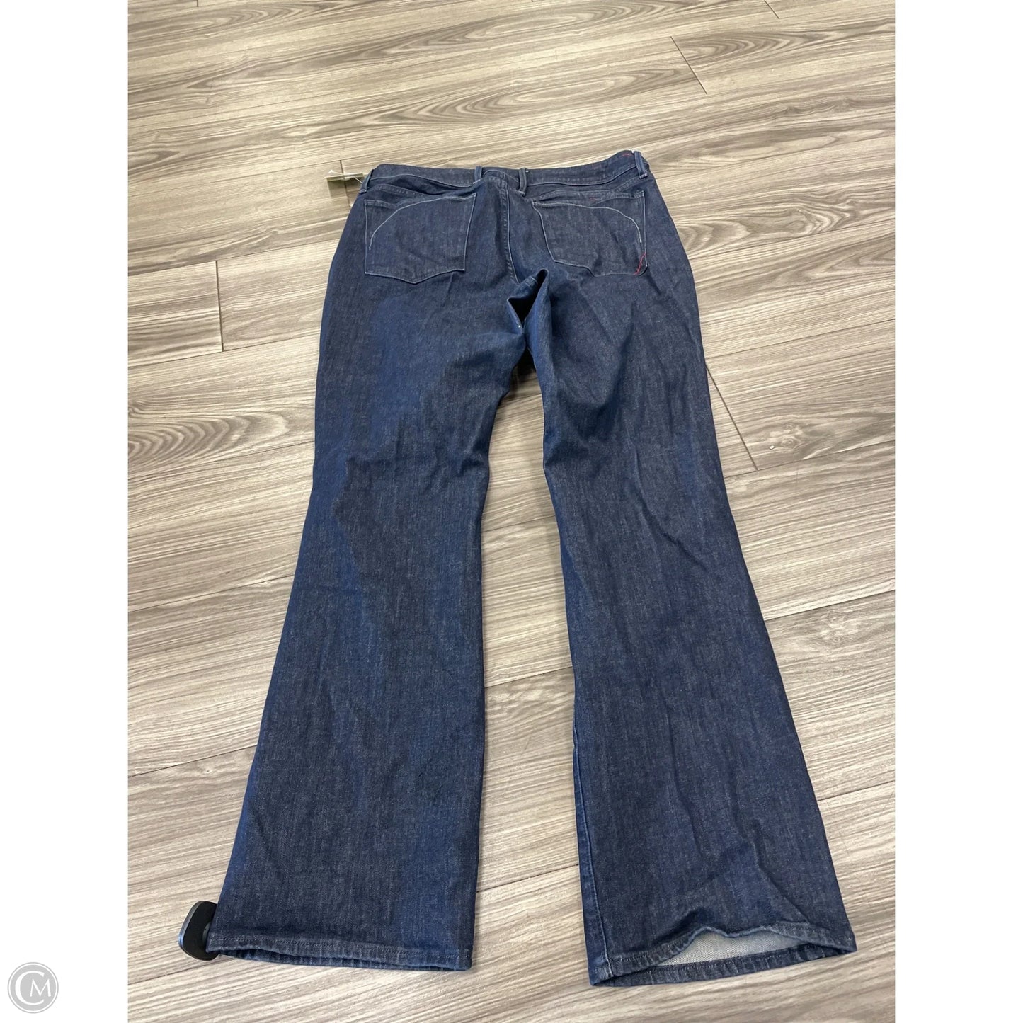 Jeans Boot Cut By Banana Republic In Blue Denim, Size: 12