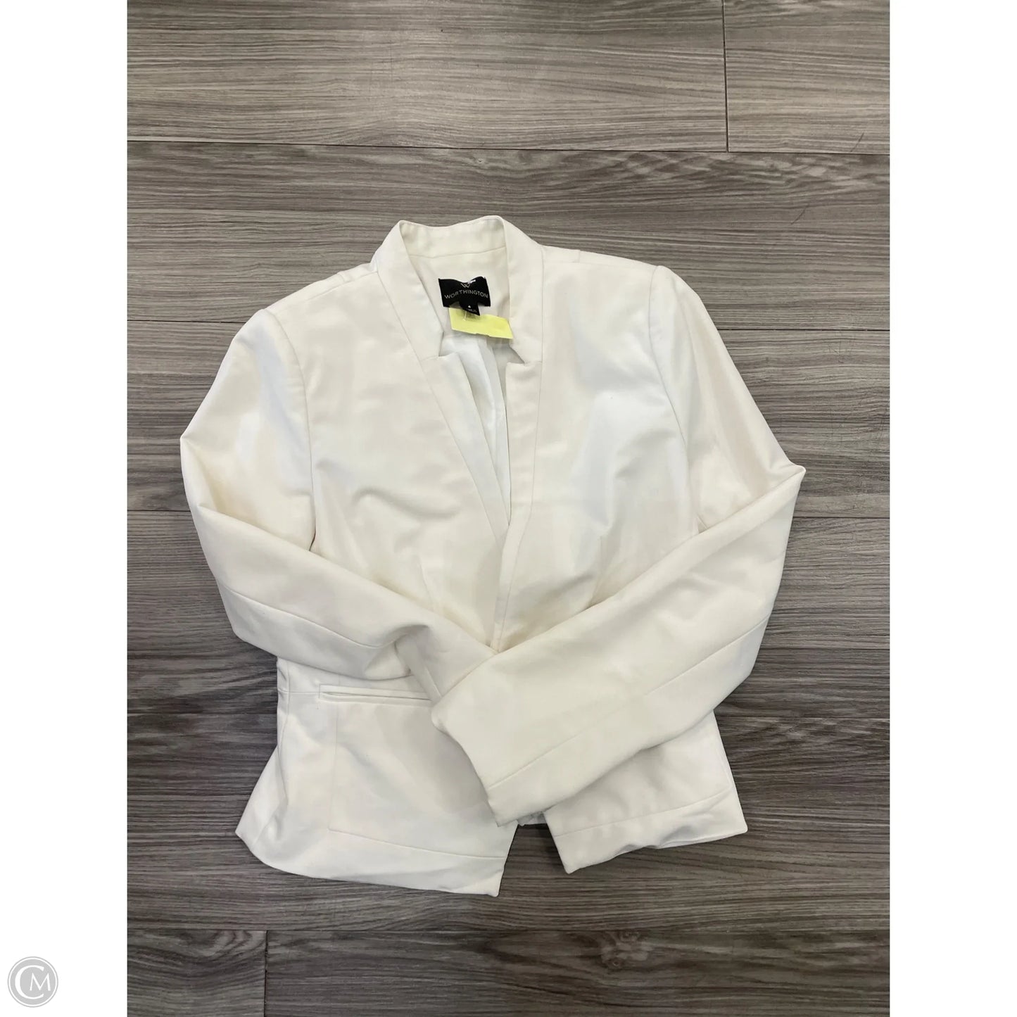 Blazer By Worthington In White, Size: 4