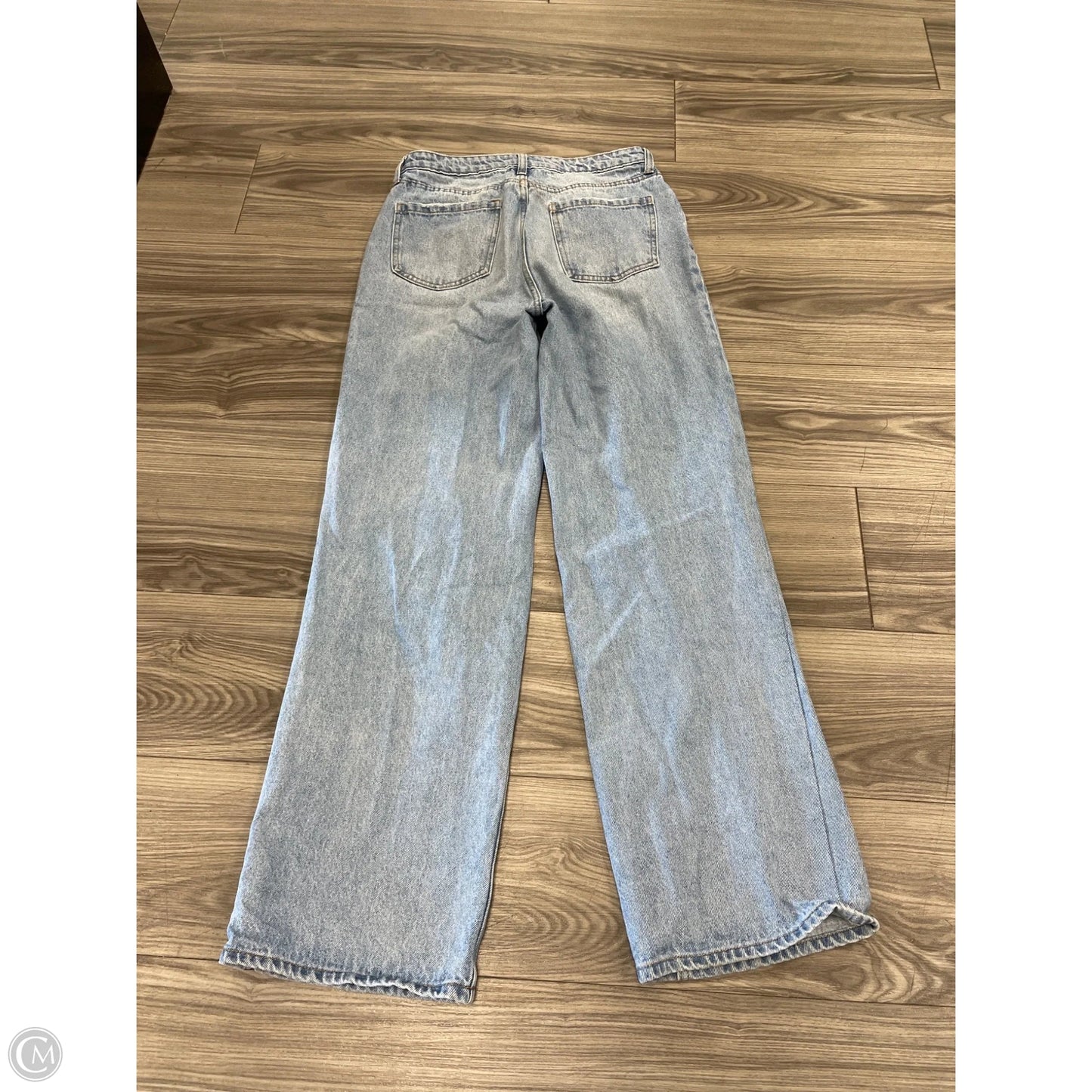 Jeans Wide Leg By Bp In Blue Denim, Size: 6