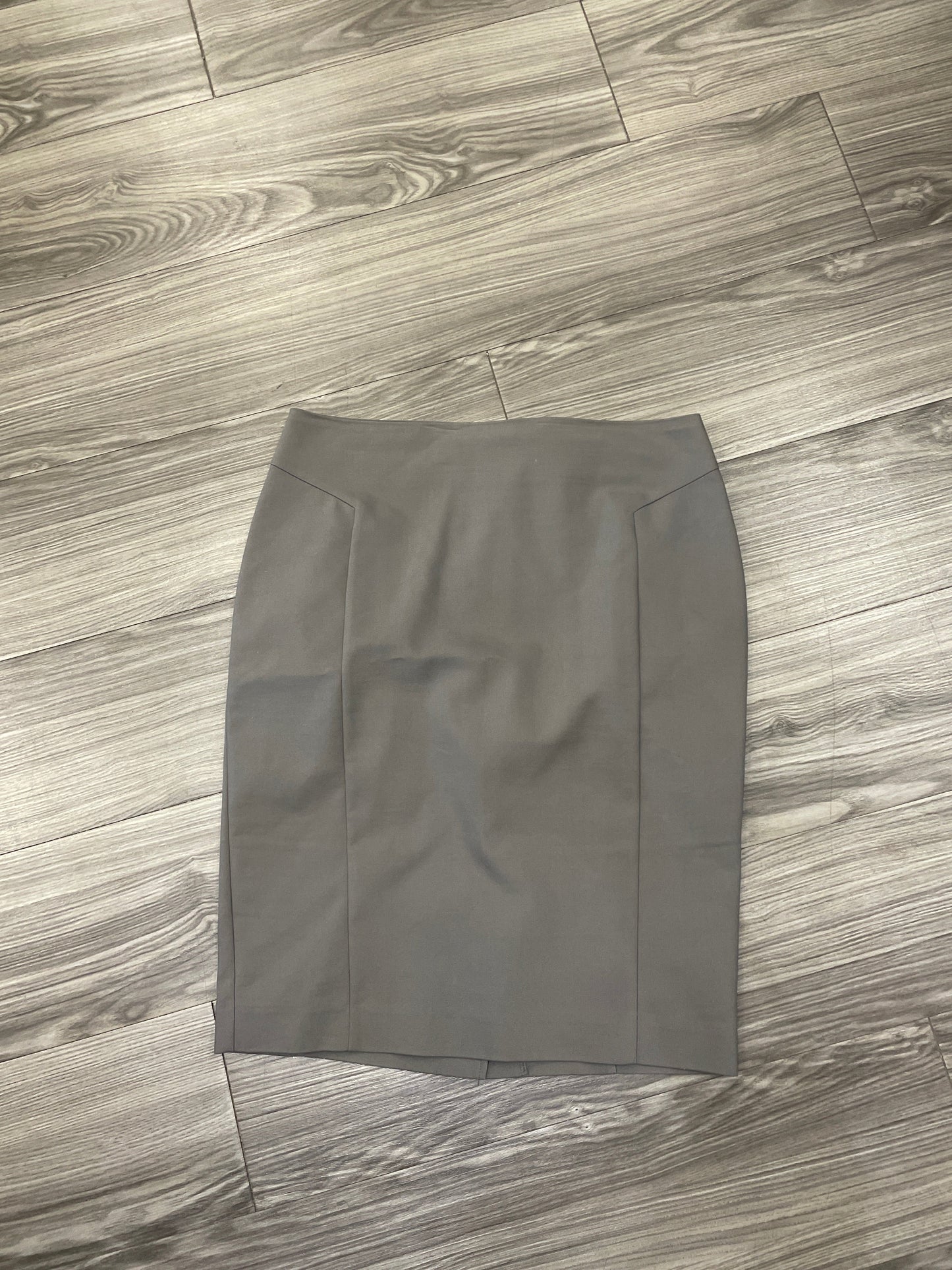 Skirt Midi By Apt 9 In Grey, Size: 10