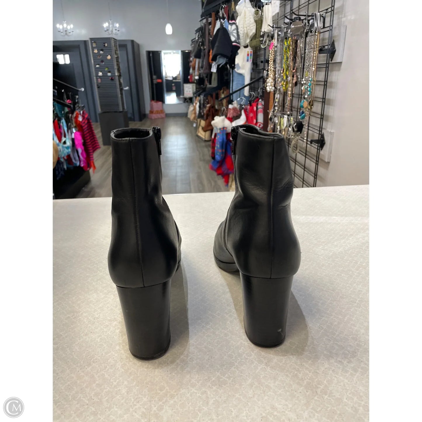 Shoes Heels Block By Clothes Mentor In Black, Size: 10