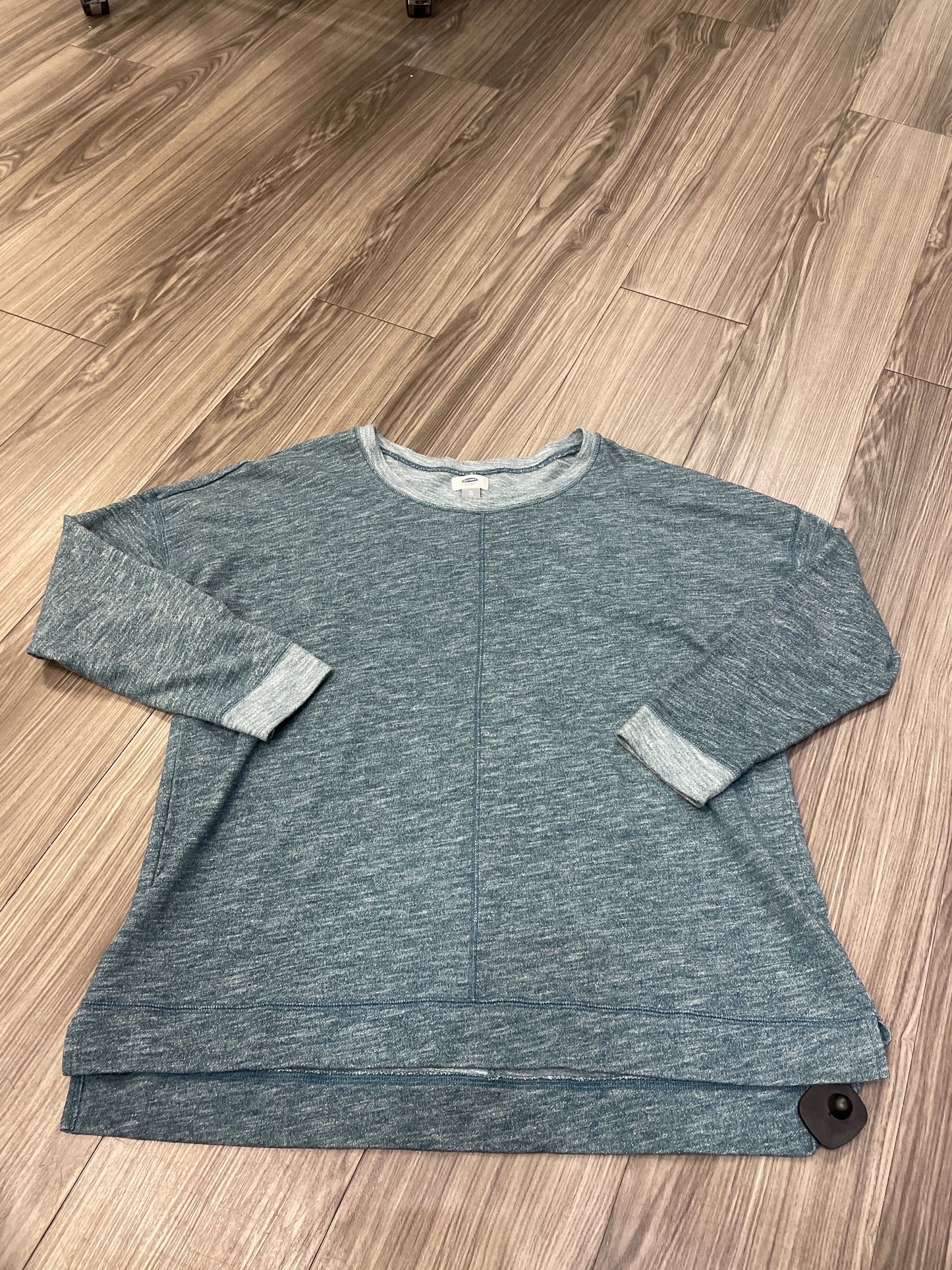 Top Long Sleeve By Old Navy In Blue, Size: Xl