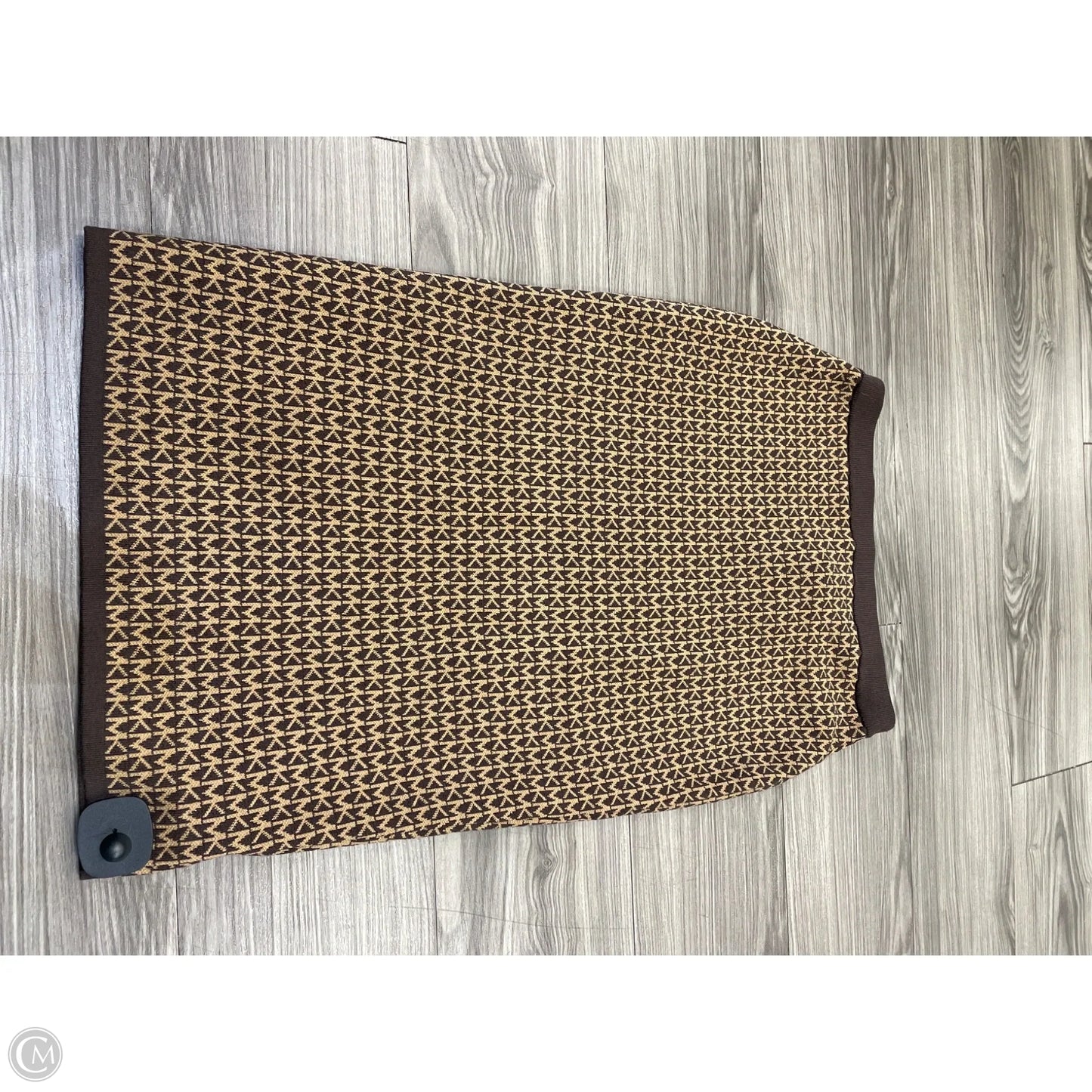 Skirt Midi By Michael By Michael Kors In Brown, Size: M