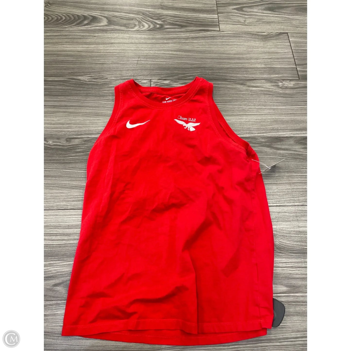 Athletic Tank Top By Nike In Red, Size: S