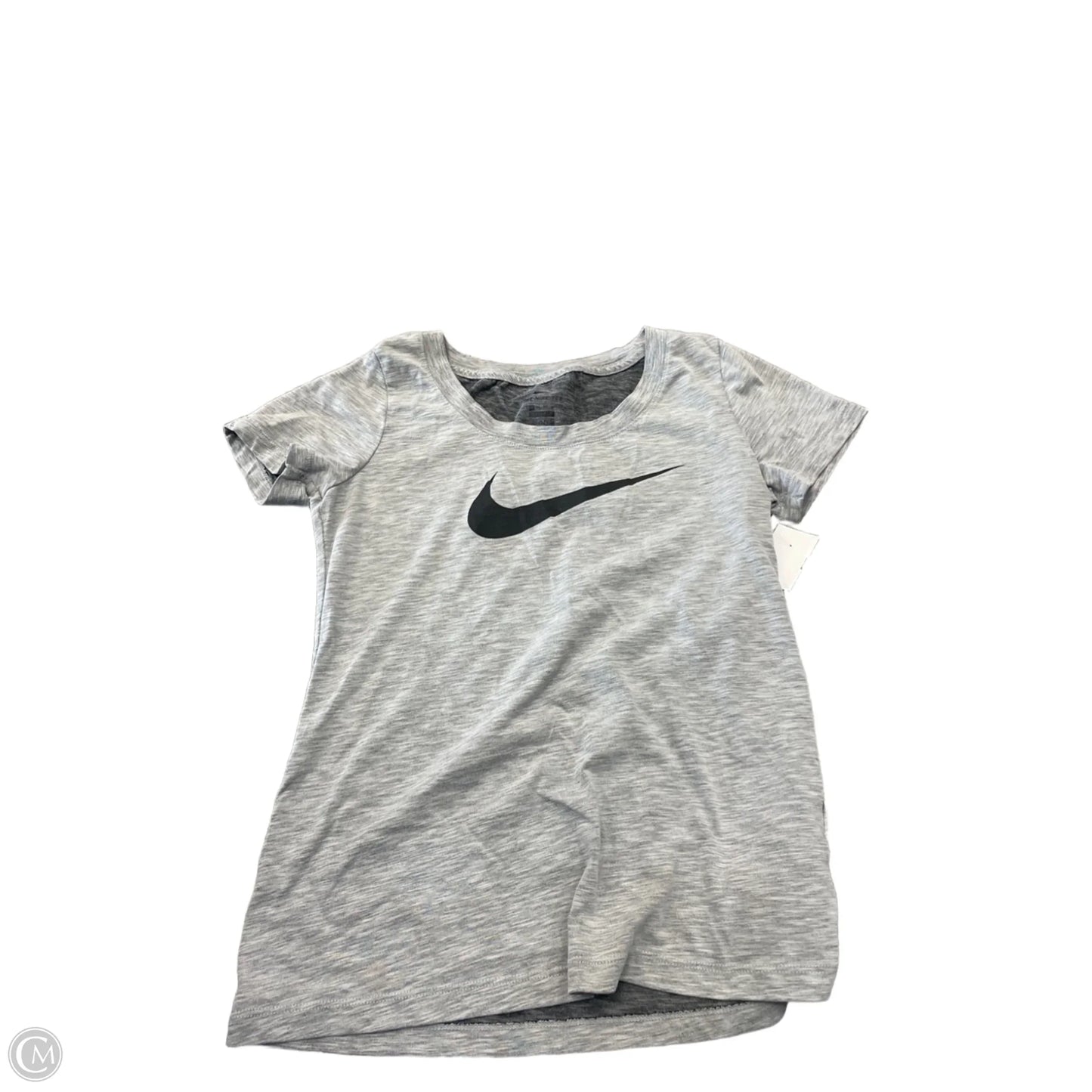 Top Short Sleeve By Nike In Grey, Size: Xs